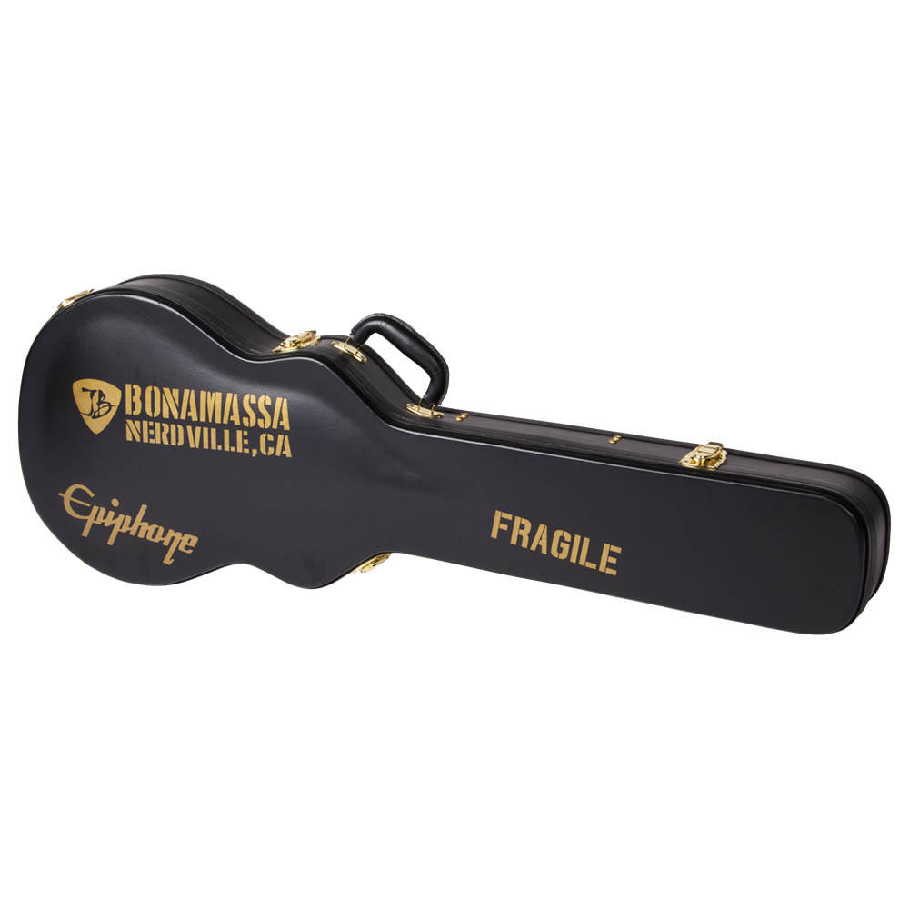 Epiphone Inspired by Gibson Custom Joe Bonamassa 59 LP Custom w/ Bigsby Antique Ebony EIJBLPCBGB SERIAL NUMBER 25051520200 9 LBS 4 OZ