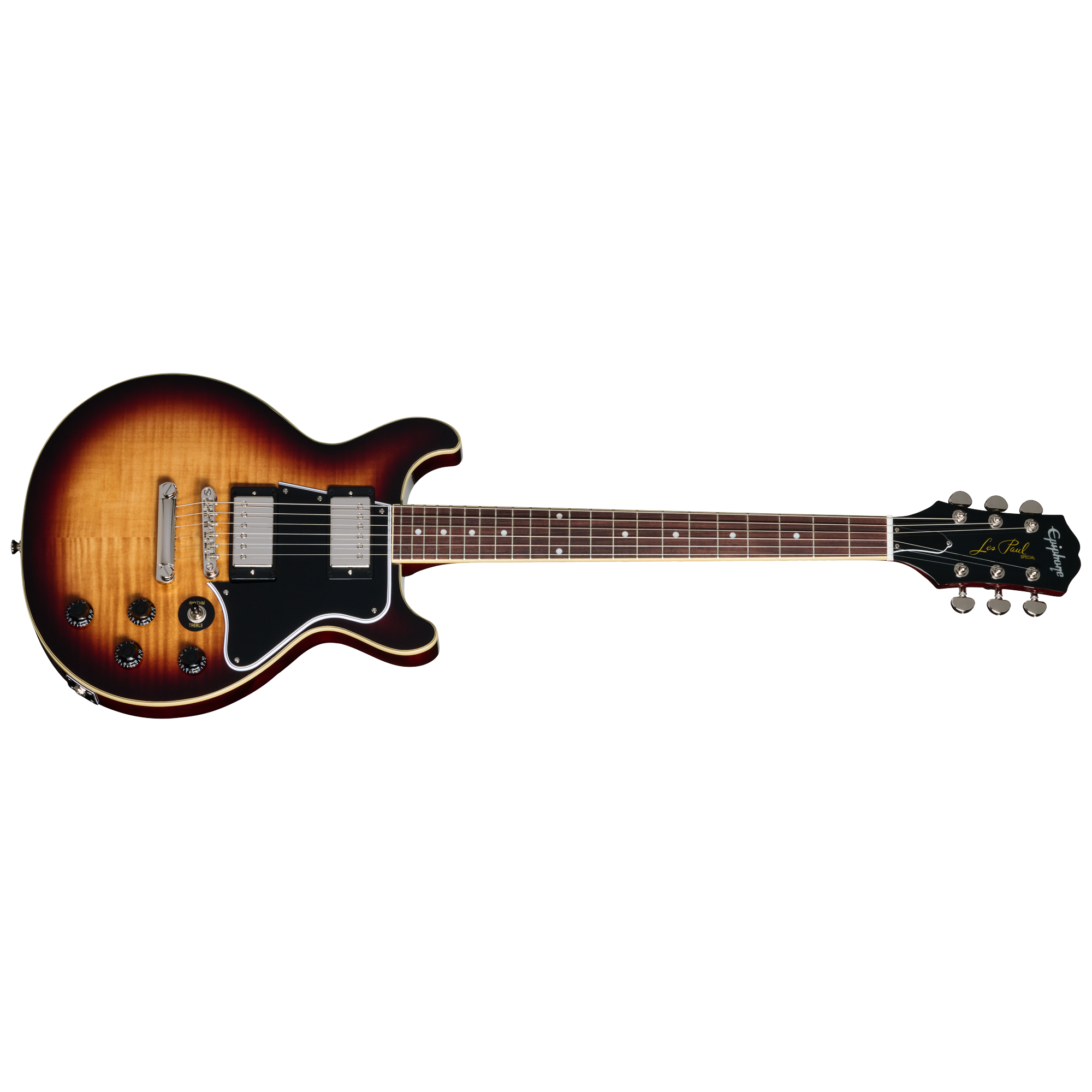 ギター Epiphone by Gibson Les Paul CSB Epiphone Inspired by Gibson Les Paul Special Double Cut Figured EILSDF