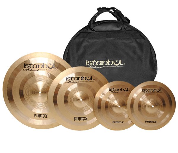 Istanbul Mehmet Cymbals Finkox 4-Piece Bronze Cymbal Set, Natural Finish Brand: Istanbul Mehmet Cymbals Model: F-SET