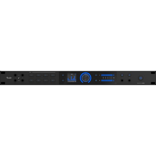 Presonus Fender USB-C 32-bit / 192 kHz 26x30 Channel Audio Interface and Recording Controller, Black Brand: Presonus Model: FEN-QUANTUM-HD8