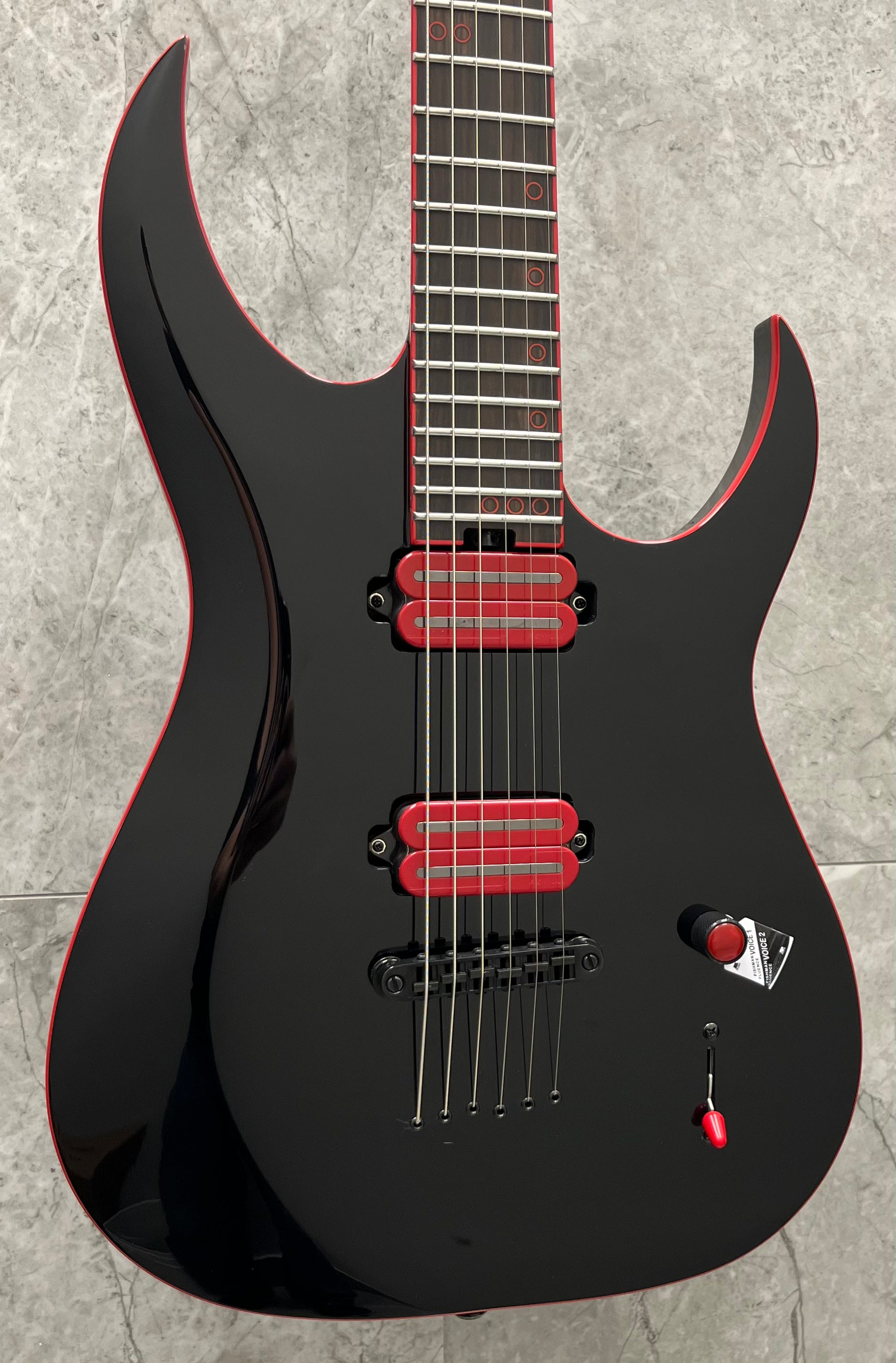 Schecter Sunset-6 Red Dawn Gloss Black 3890-SHC