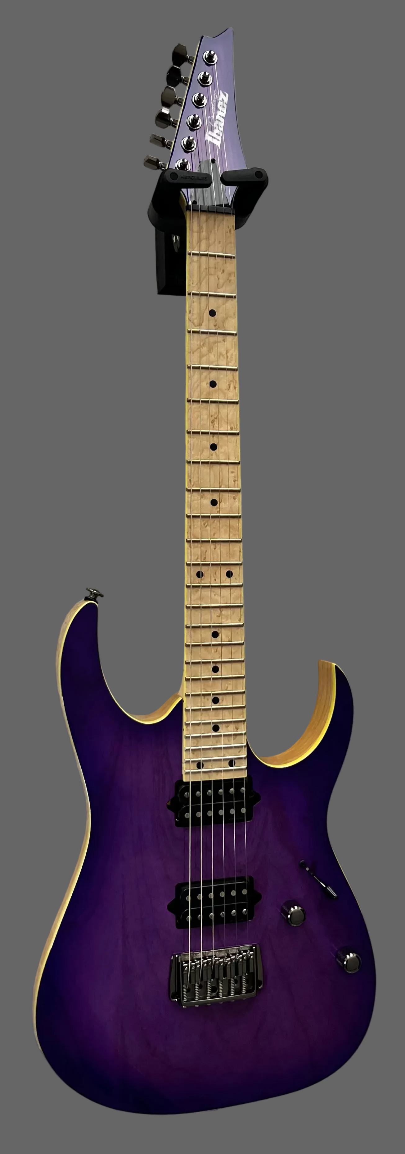 Ibanez RG Prestige Made in Japan 6 string Electric Guitar w/Case - Royal Plum Burst RG652AHMFXRPB SERIAL NUMBER F2607456 - 6 LBS 14 OZ