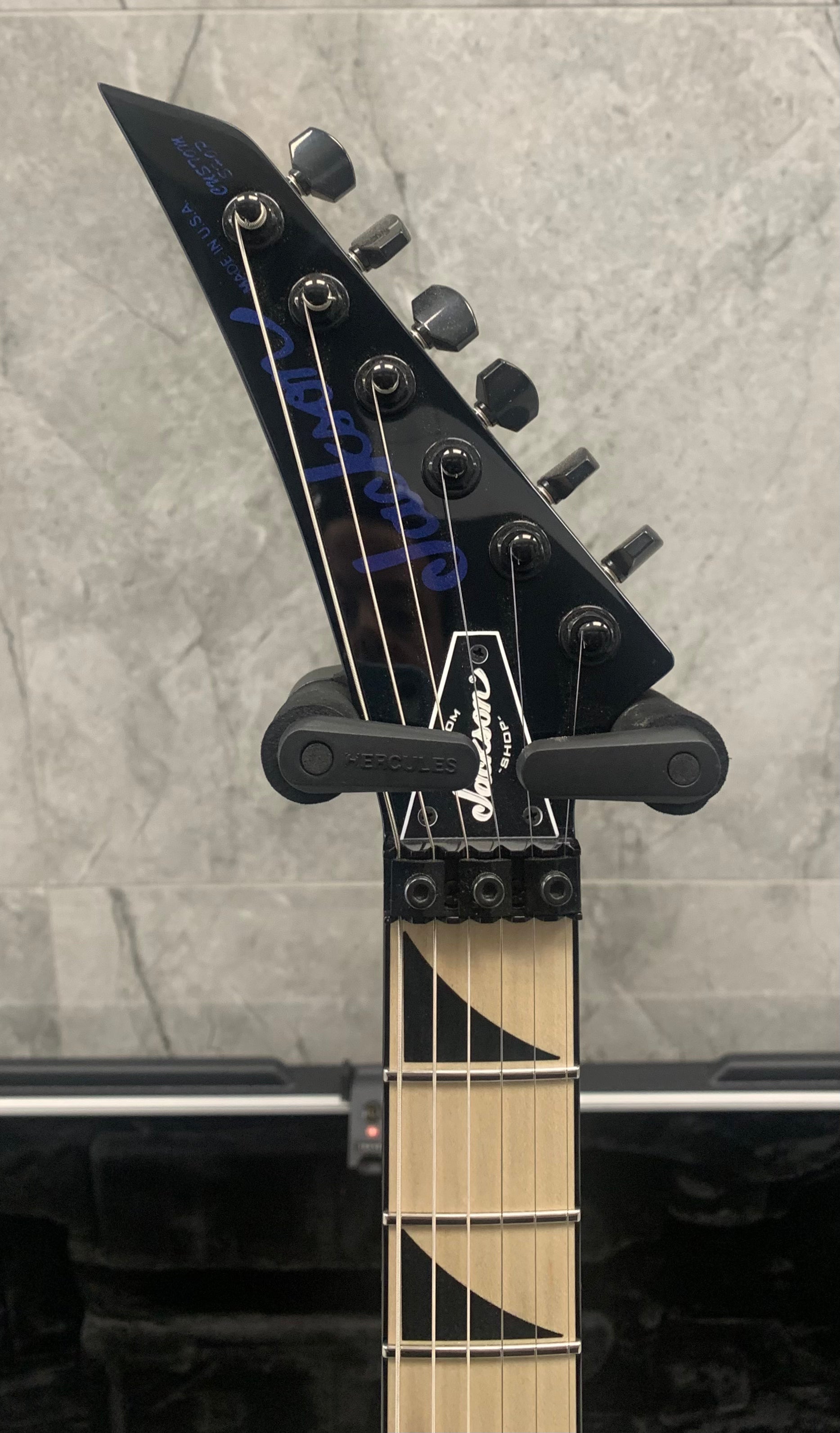 Jackson USA Custom Shop DK1 in Cobalt Blue Metal 2811002522 SERIAL NUMBER 15950 7.6 LBS