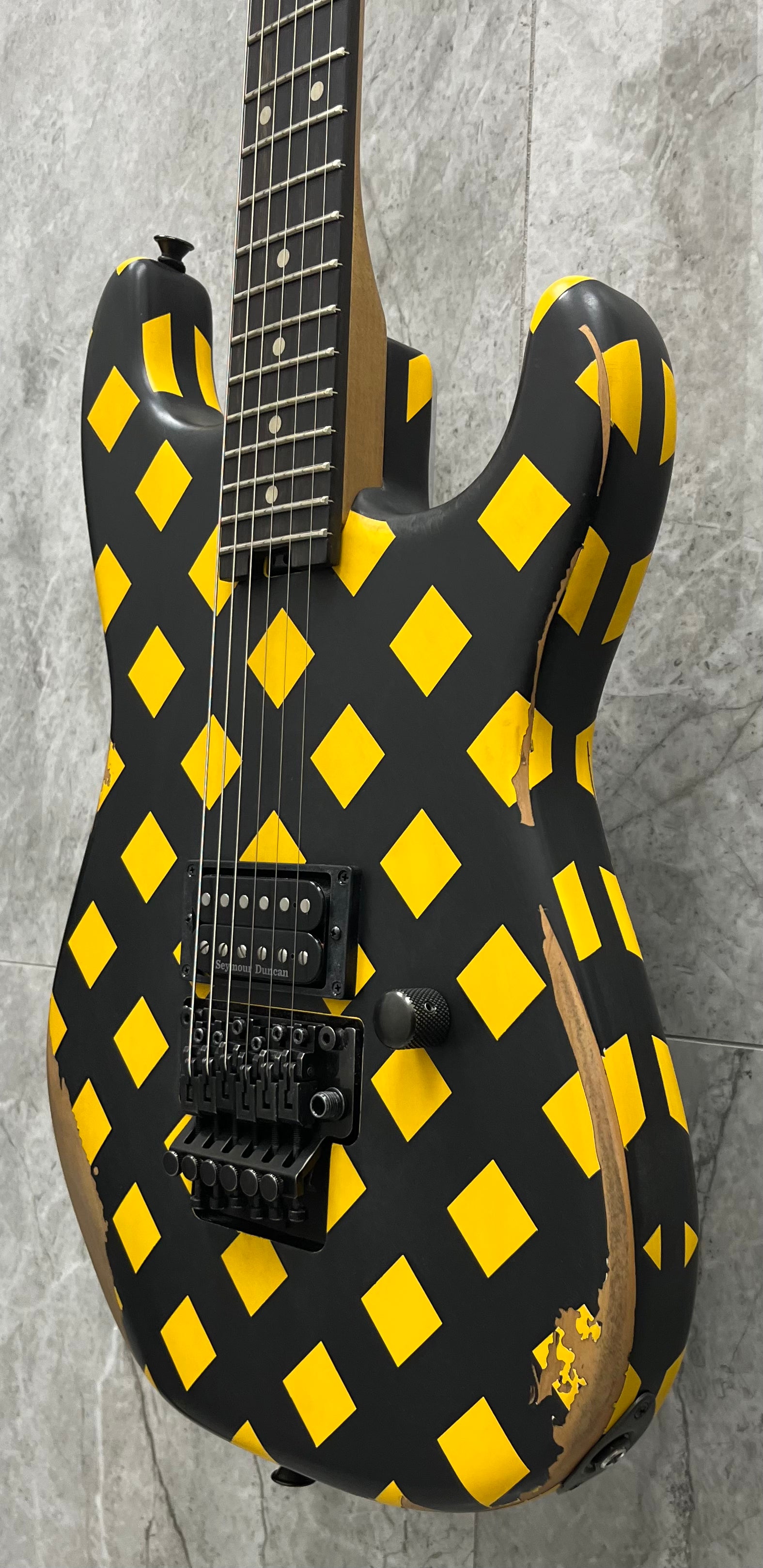 Charvel Super Stock SD1 H FR EB, Ebony Fingerboard, Diamond Life 2965202300 SERIAL NUMBER MC250728 - 7 LBS 10 OZ