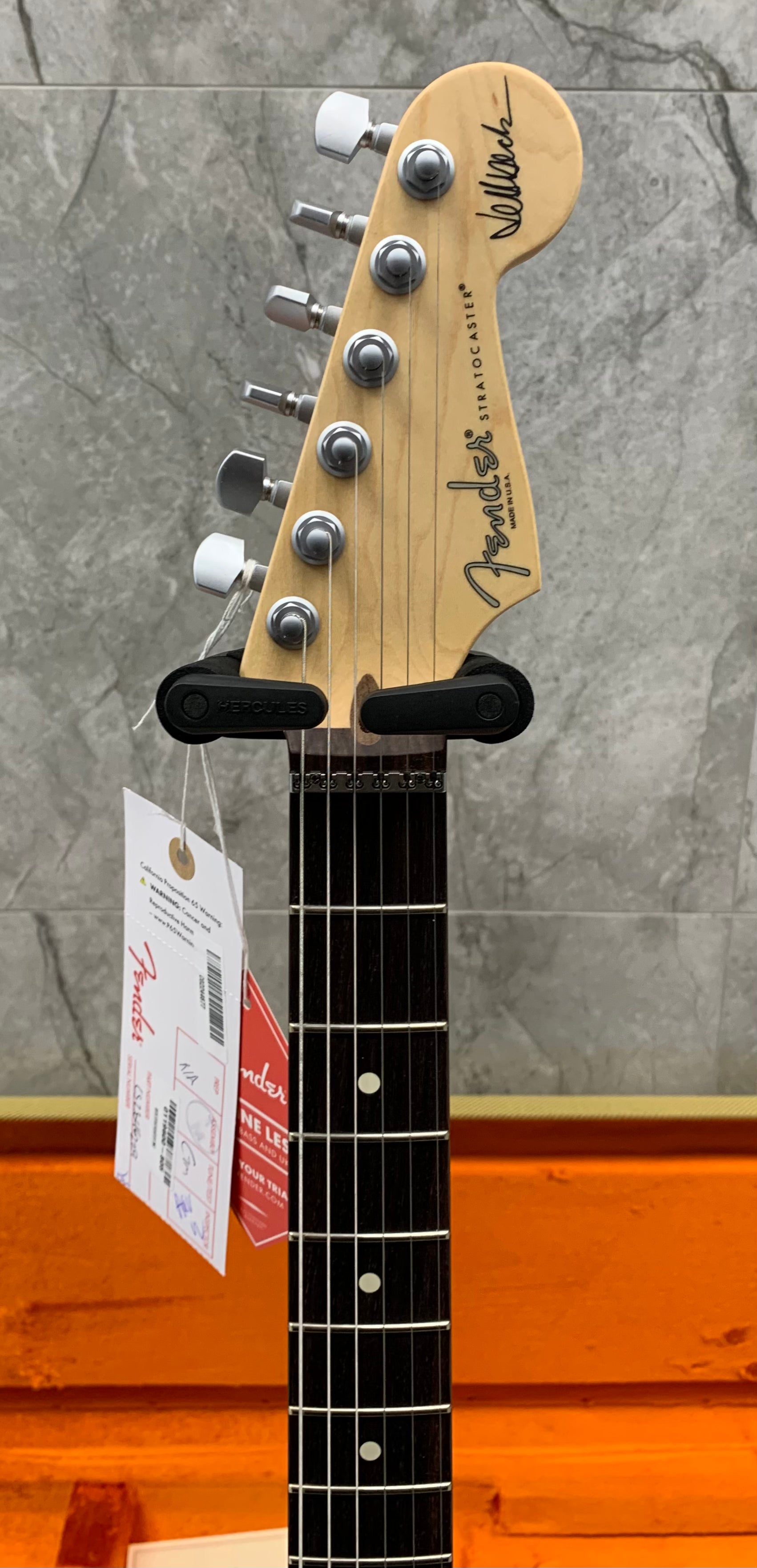 Fender Jeff Beck Stratocaster Rosewood Fingerboard Olympic White 0119600805 SERIAL NUMBER US23046229 - 8.2 LBS
