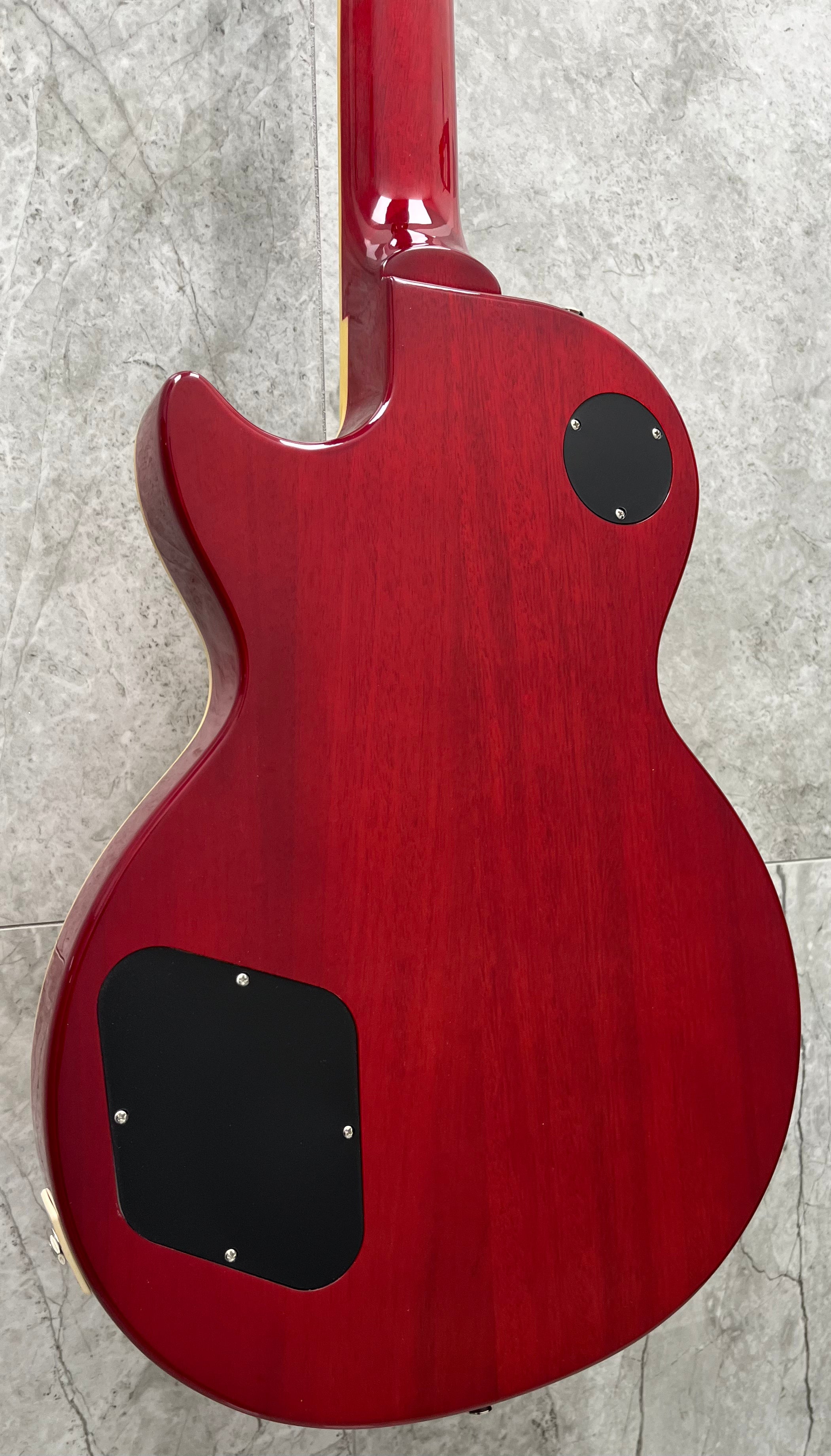 Epiphone Inspired by Gibson Slash Les Paul APPETITE Burst with Custom HardShell Case EILPSLASHAPNH SERIAL NUMBER 21041528151 - 8.4 LBS