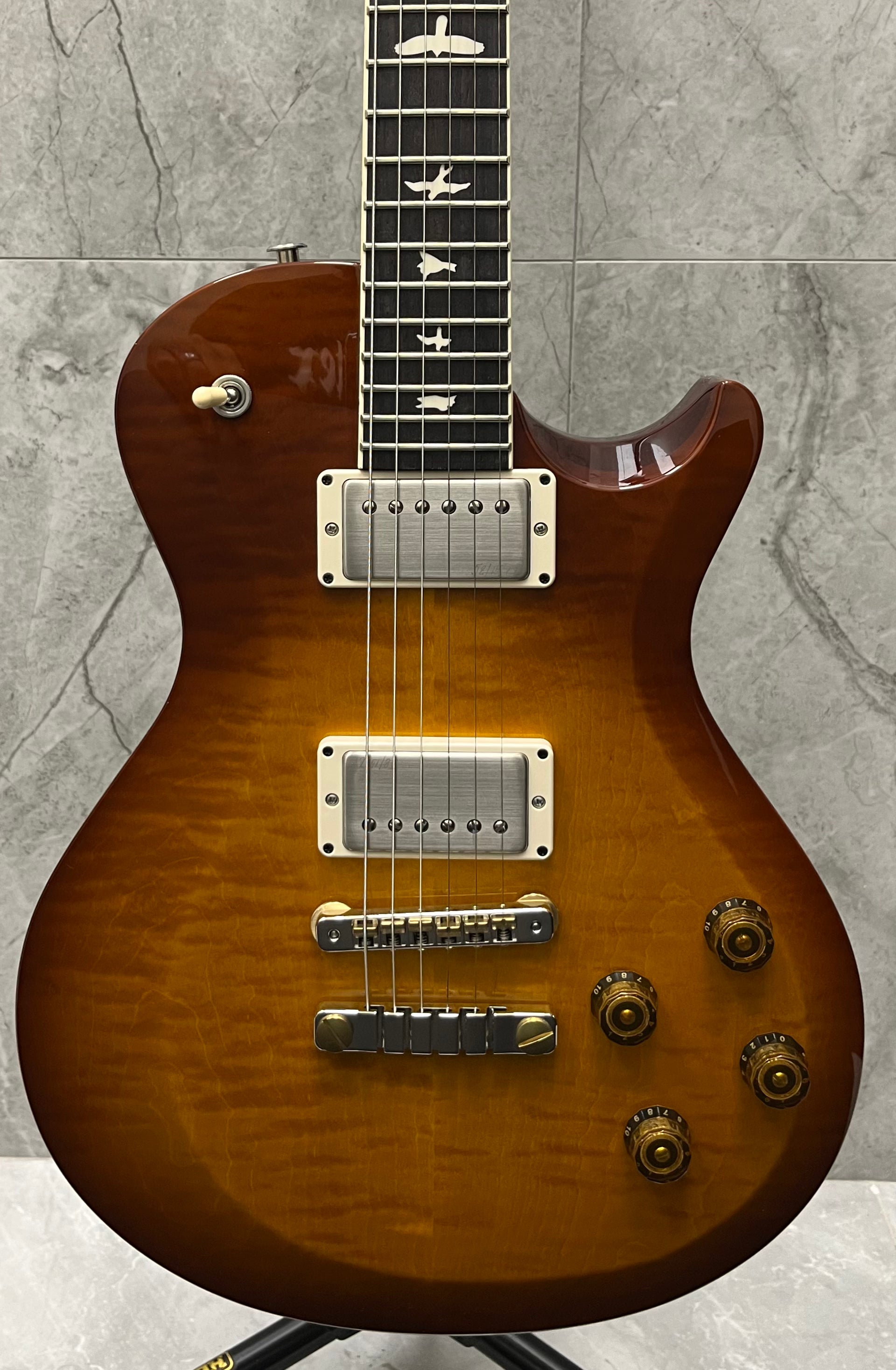 PRS Guitars USA S2 McCarty 594 Singlecut Electric Guitar with Gigbag HONEY GOLD BURST 112822::HG SERIAL NUMBER 24 S2074350 - 8.4 LBS