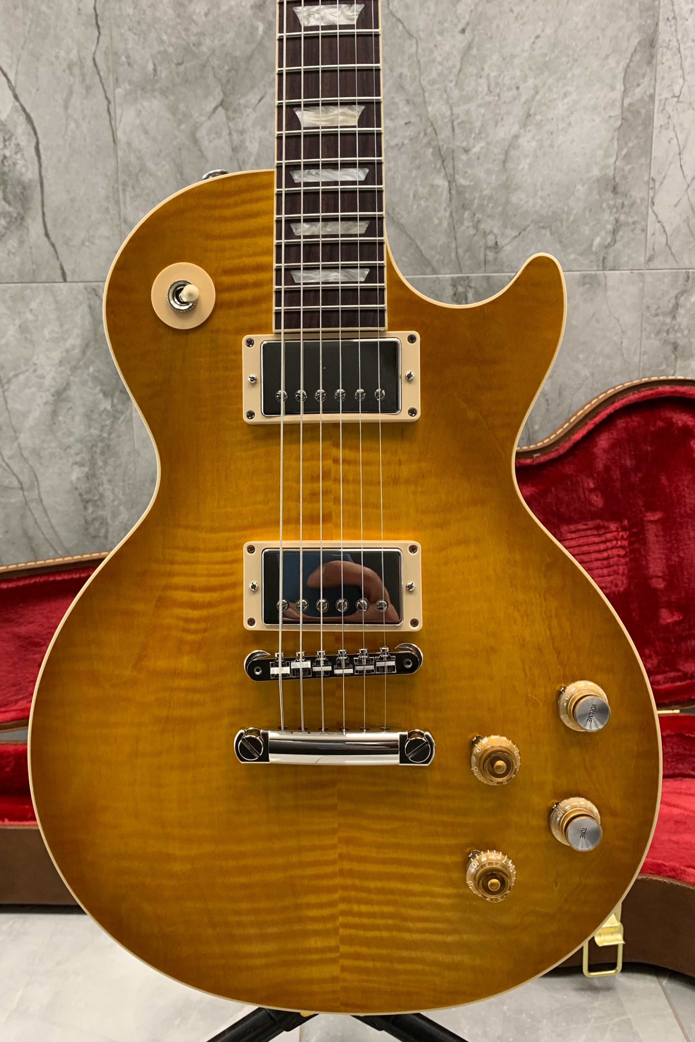 Gibson Kirk Hammett Greeny Les Paul Standard LPSKH00GGNH SERIAL NUMBER 215930355 9.0 LBS