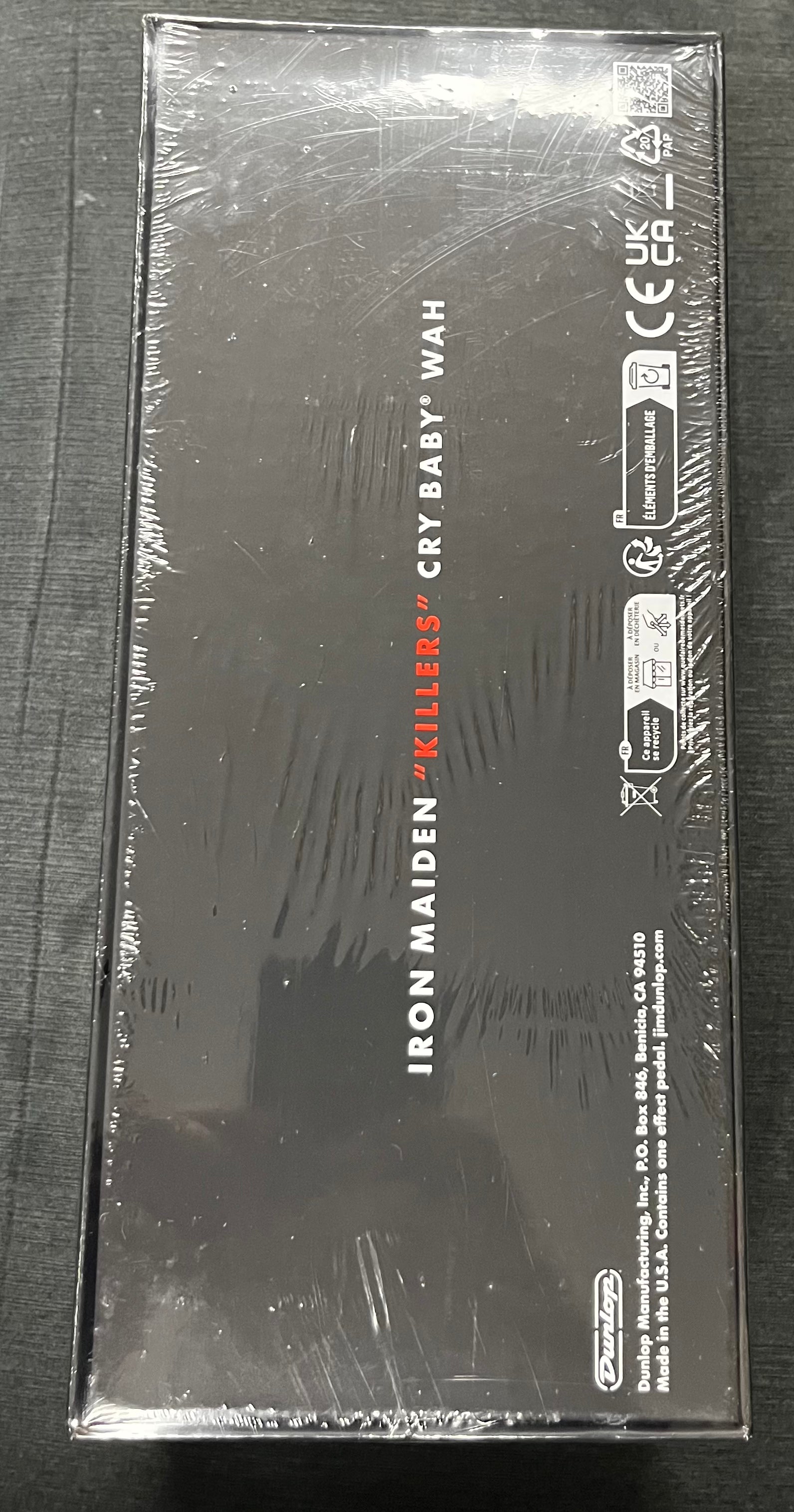 Dunlop Iron Maiden Killers Cry Baby Wah LIMITED EDITION IM95K