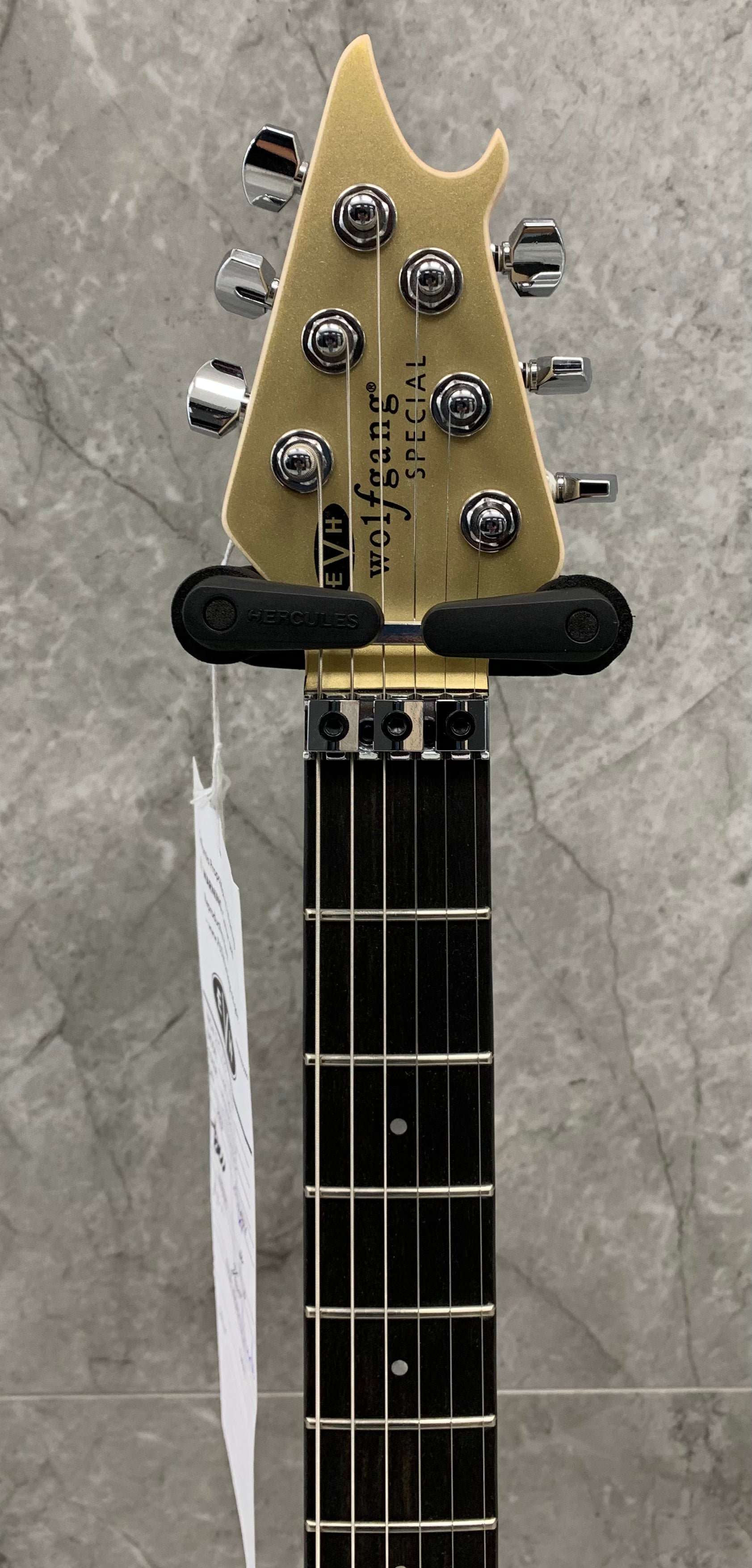 EVH Wolfgang Special Ebony Fingerboard Pharaos Gold 5107701545 SERIAL NUMBER WG231863M - 7.6 LBS