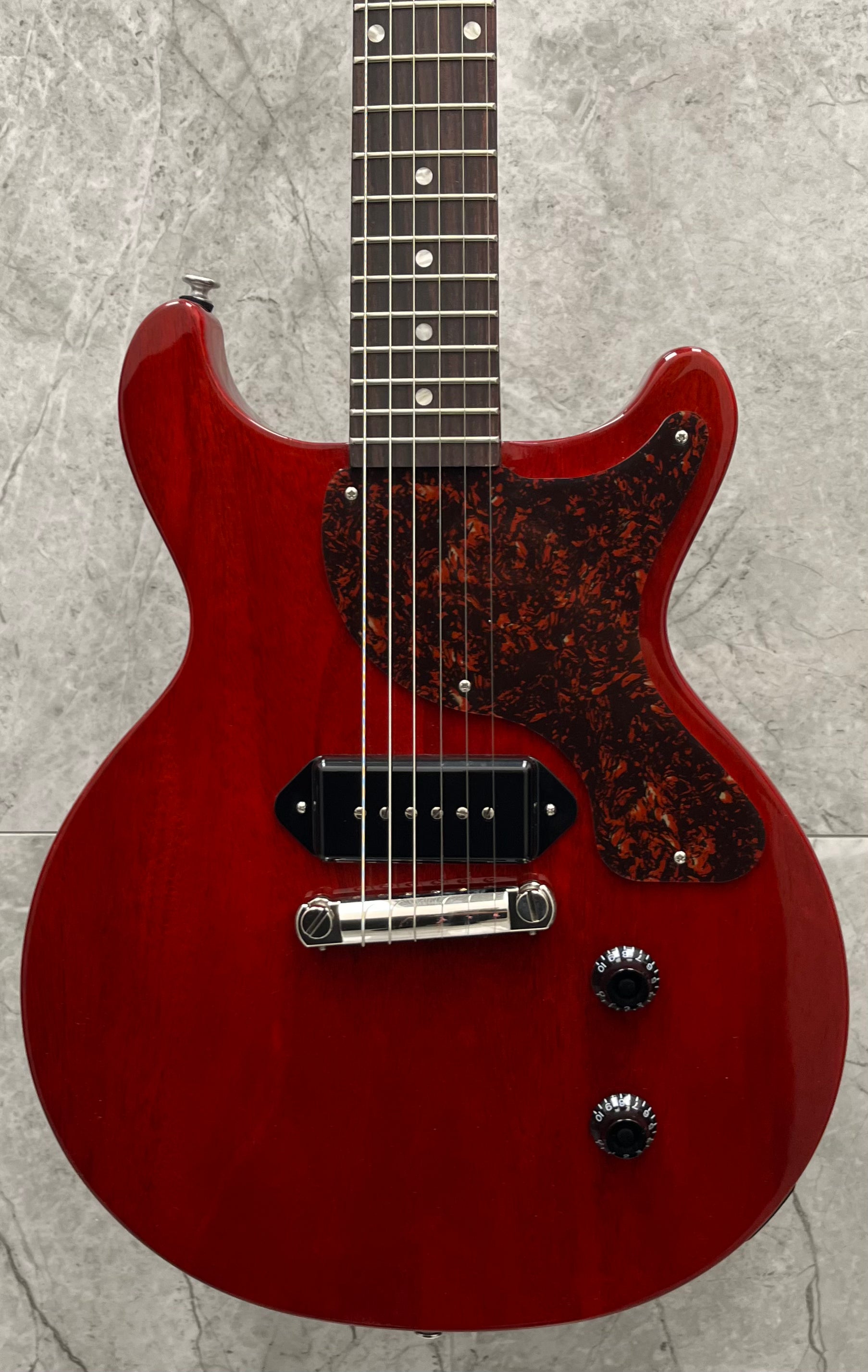 Gibson USA Les Paul Junior Double Cut Vintage Cherry w/ Hard Shell cas