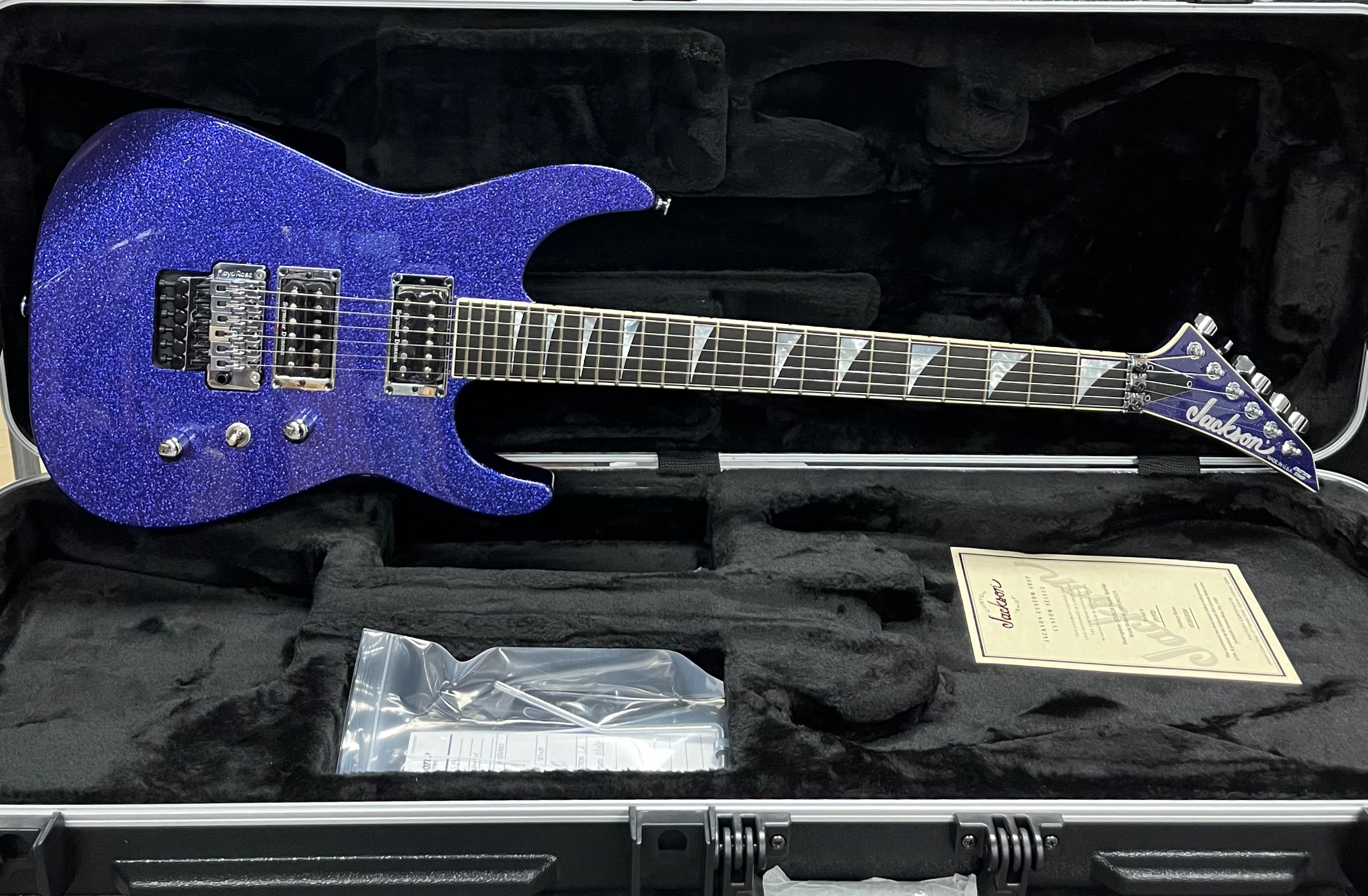 JACKSON USA CUSTOM SHOP Soloist SL2H Purple Sparkle