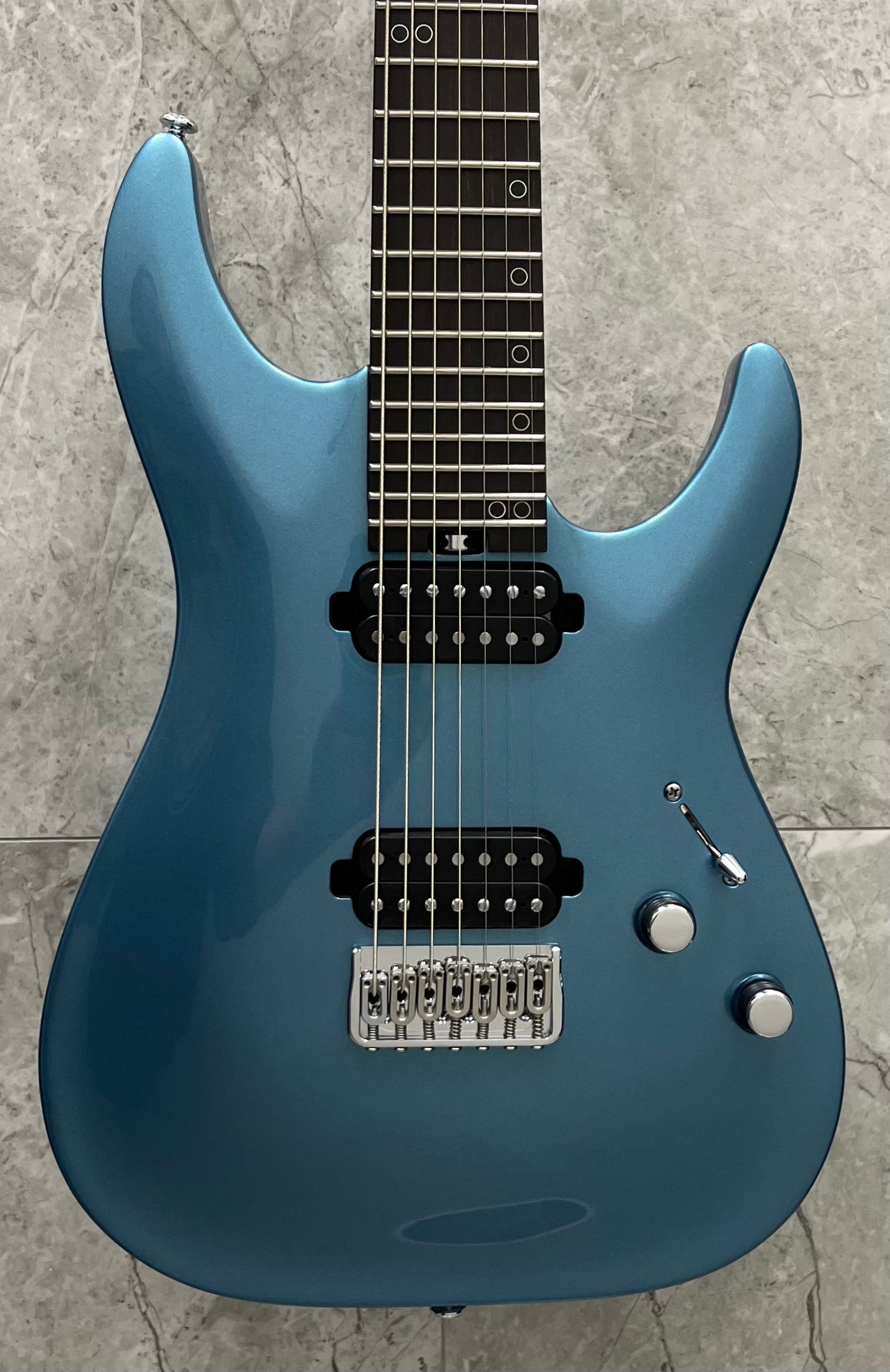 Schecter Aaron Marshall AM-7 Cobalt Slate 7 String 2941-SHC
