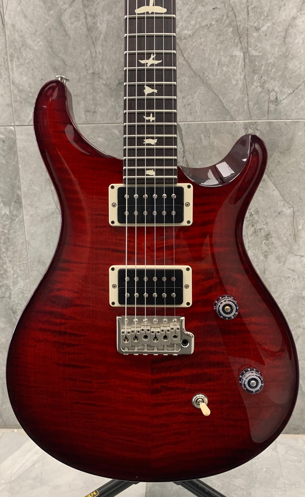 PRS USA Ce24 – Custom colour – Fire Red Wrap 112784:CC SERIAL