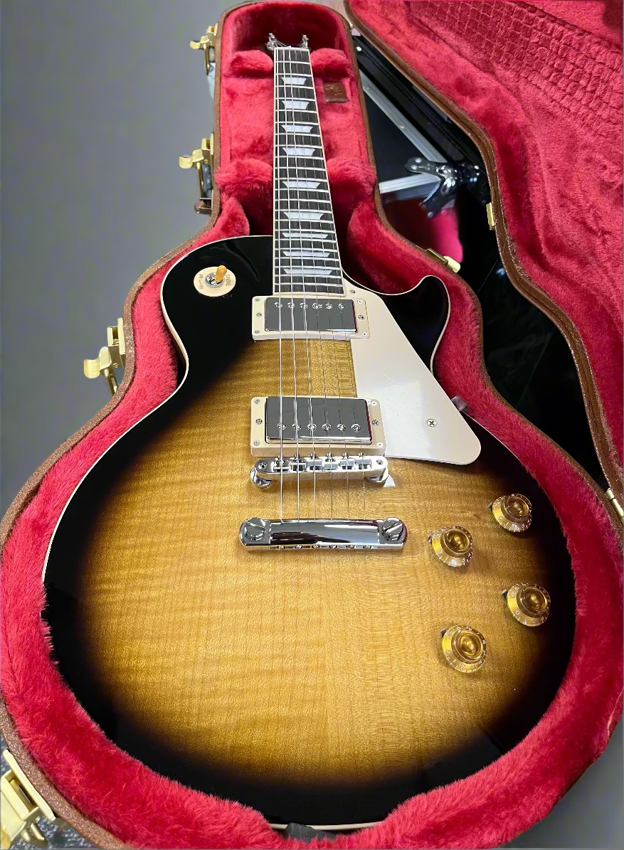 Gibson USA Les Paul Standard 50s Figured Flame Top LPS500TONH Tobacco Burst SERIAL NUMBER 204130303 - 8.2 LBS