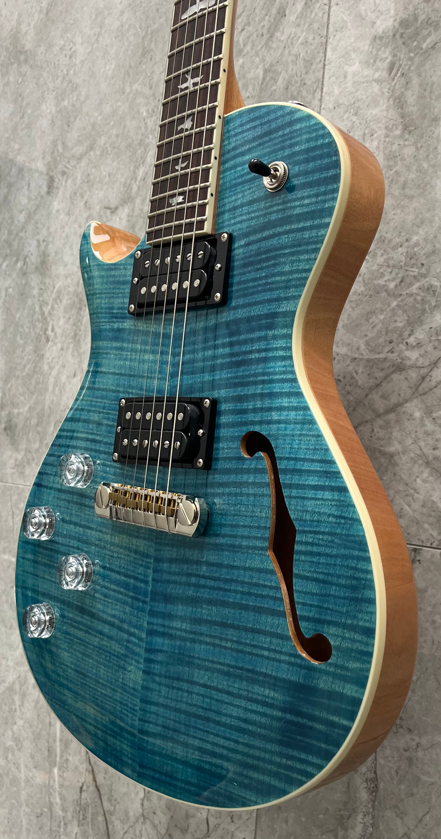 PRS Guitars SE Zach Myers 594 Left Handed MC - Myers Blue 114262::MC SERIAL NUMBER CTIH028692 - 7 LBS 2 OZ