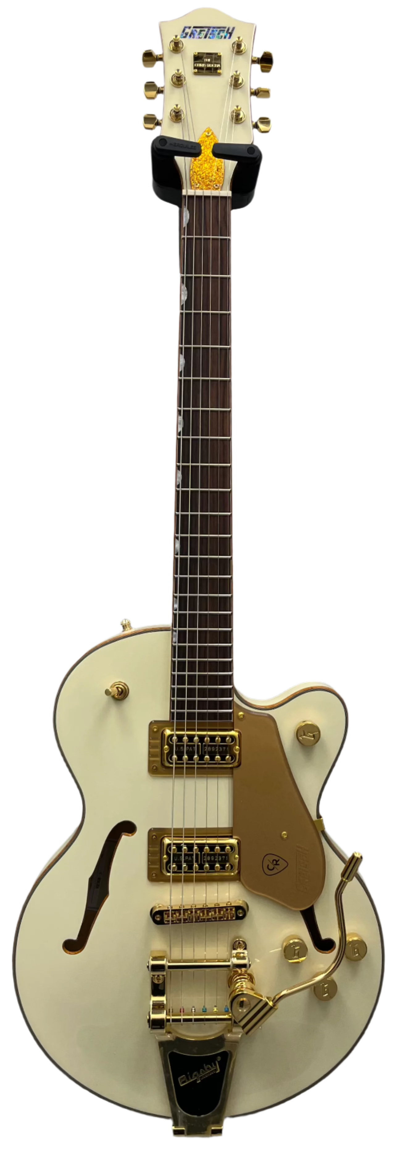 Gretsch Electromatic Chris Rocha Broadkaster Jr. Center Block, Rosewood Fingerboard, Vintage White 2509701653 SERIAL NUMBER CYGC23110721 - 7.0 LBS