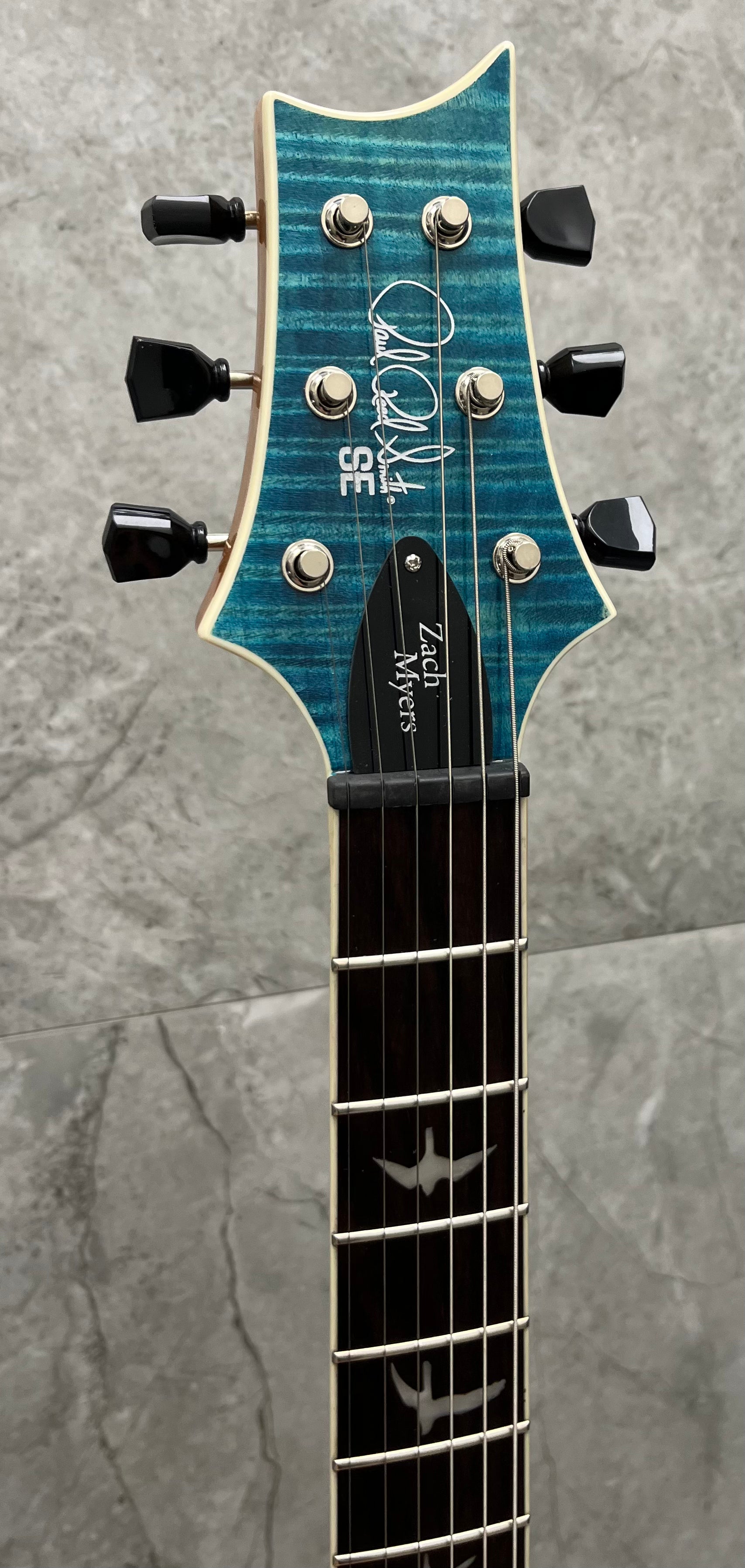 PRS Guitars SE Zach Myers 594 Left Handed MC - Myers Blue 114262::MC SERIAL NUMBER CTIH028692 - 7 LBS 2 OZ
