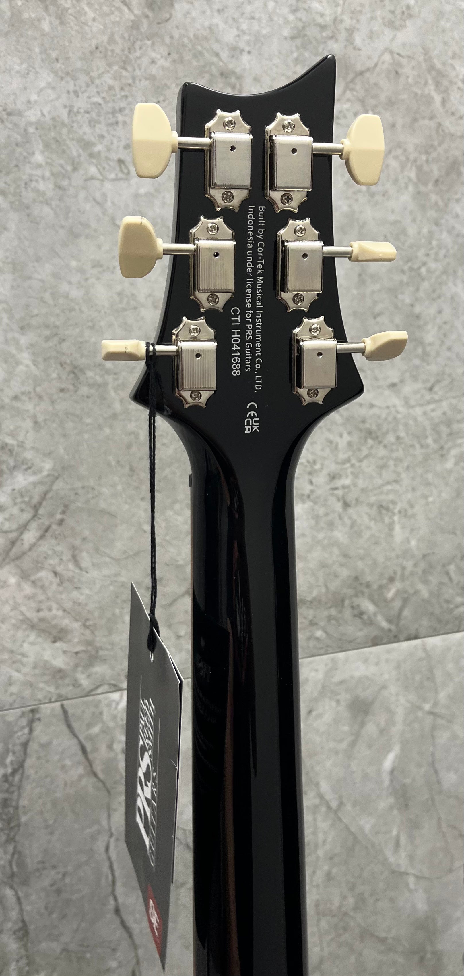 PRS Guitars SE Paul's Guitar with Gig Bag - Teal Black 115983::TK SERIAL NUMBER CTIH041688 - 6 LBS 7 OZ