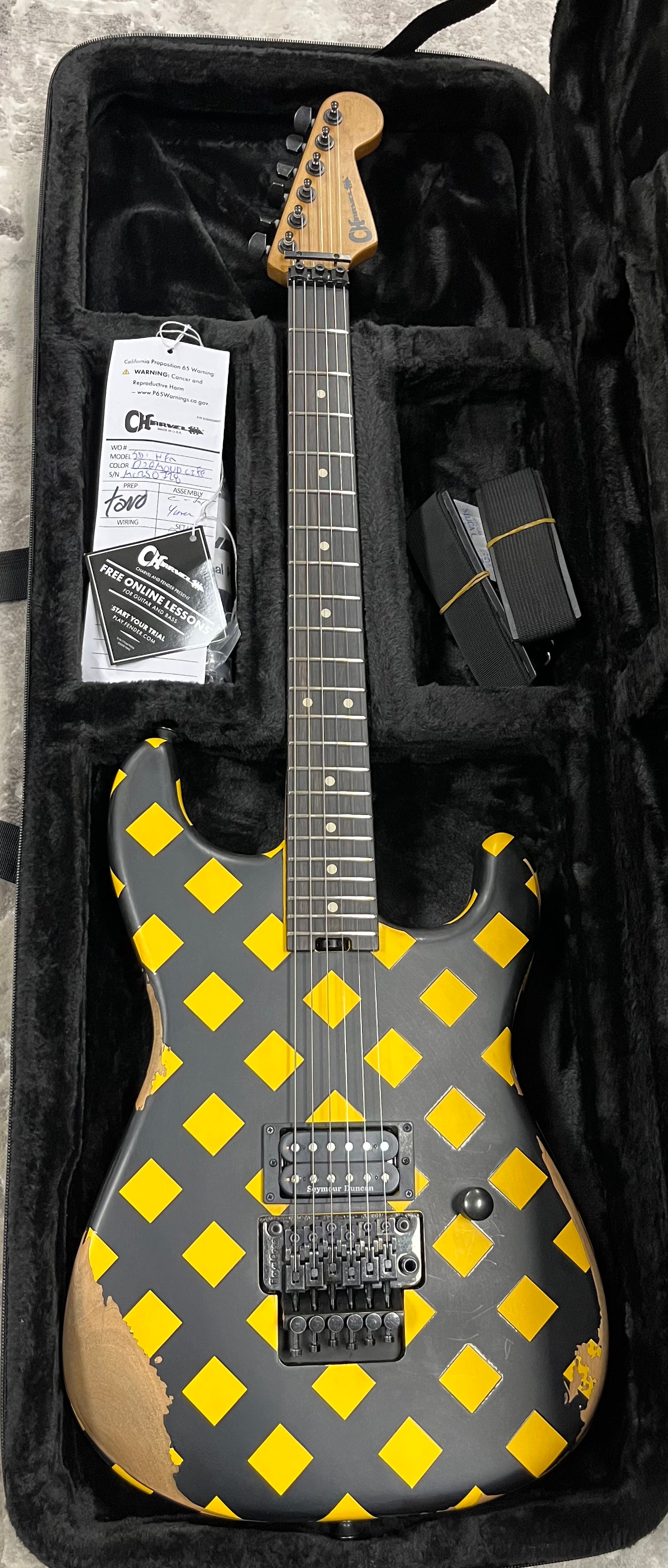 限定生産Charvel  Super Stock SD1 シャーベル シャーベル】国内限定20本のSuper Stock SD1 FRとジョー・デュ