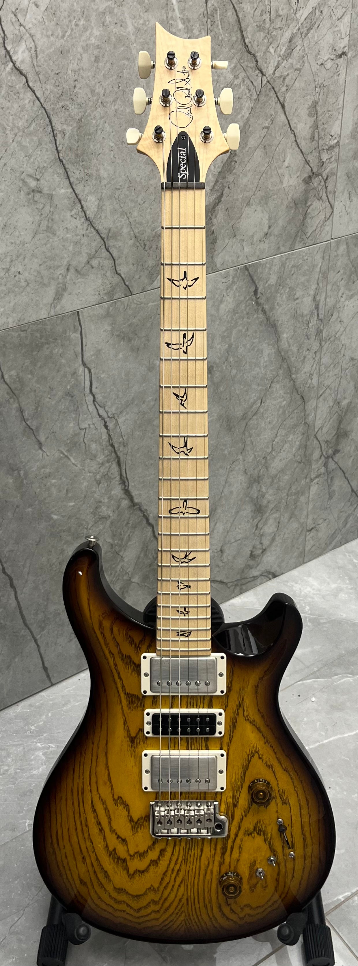 PRS Guitars USA Swamp Ash Special - Maple MT - McCarty Tobacco Sunburst 115401::MT SERIAL NUMBER 250412558 - 7 LBS 6 OZ
