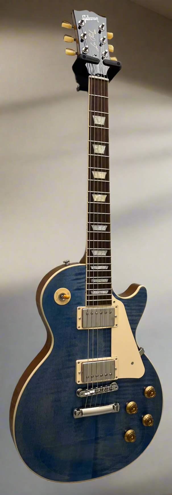 Gibson USA Les Paul Standard 50s Figured Top - Ocean Blue LPS500OBNH SERIAL NUMBER 229130137 - 8.4 LBS