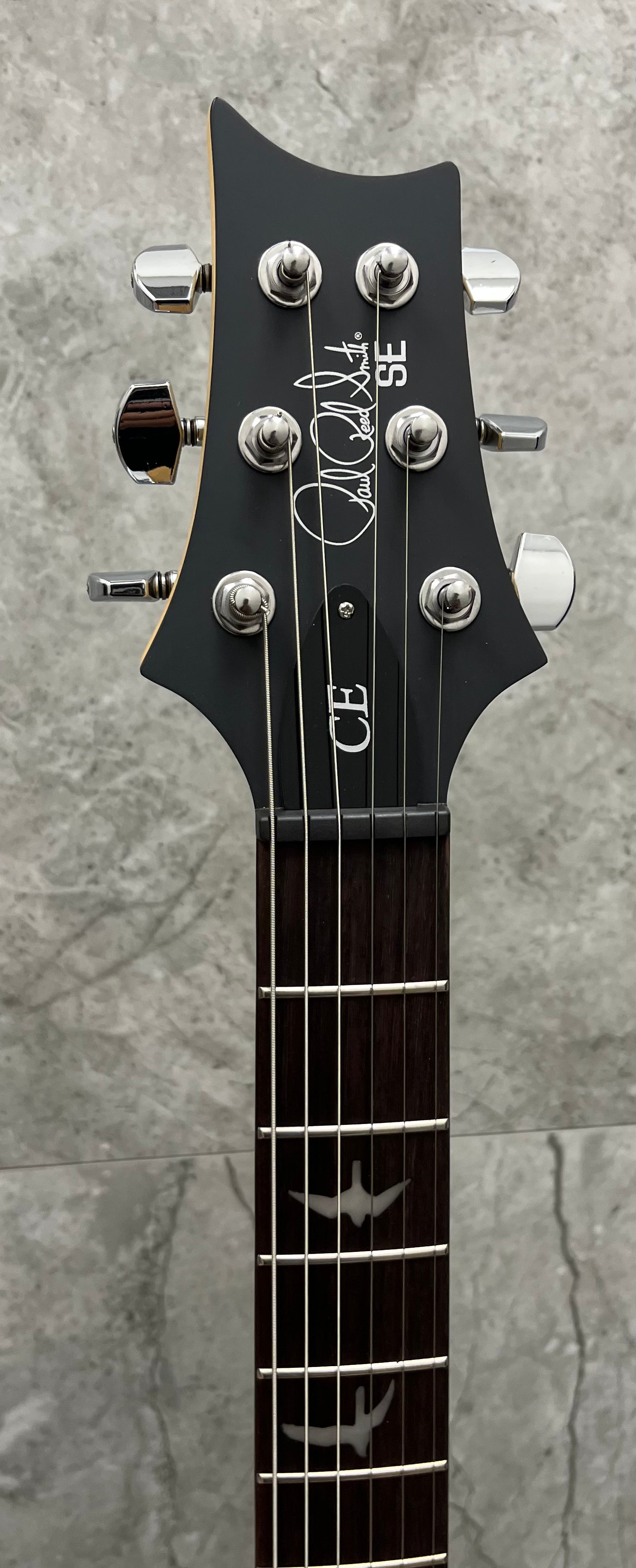 PRS Guitars SE CE 24 Standard Satin Electric Guitar with Gigbag - Metallic Silver 113130::MS: SERIAL NUMBER CTIG108359 - 6.8 LBS