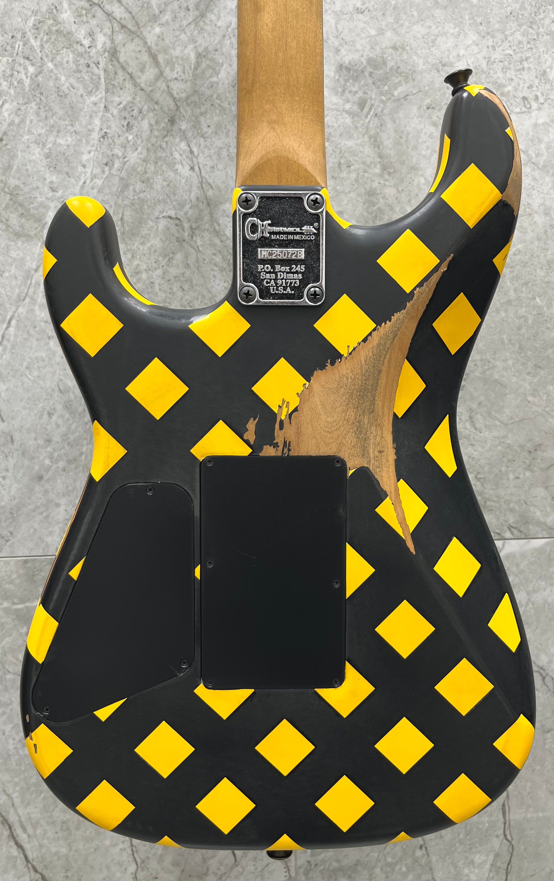 Charvel Super Stock SD1 H FR EB, Ebony Fingerboard, Diamond Life 2965202300 SERIAL NUMBER MC250728 - 7 LBS 10 OZ