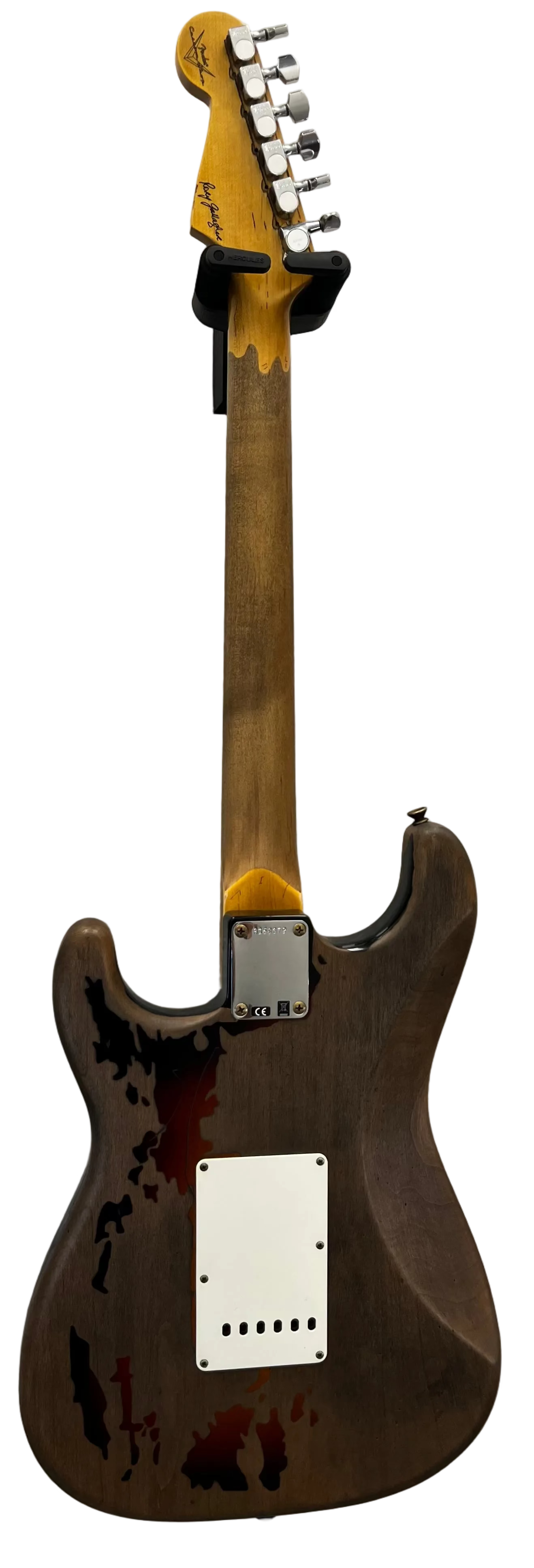 Fender USA Custom Shop Rory Gallagher Signature Stratocaster Relic Rosewood Fingerboard, 3-Color Sunburst 9235001128 SERIAL NUMBER R150379 - 7 LBS 15 OZ
