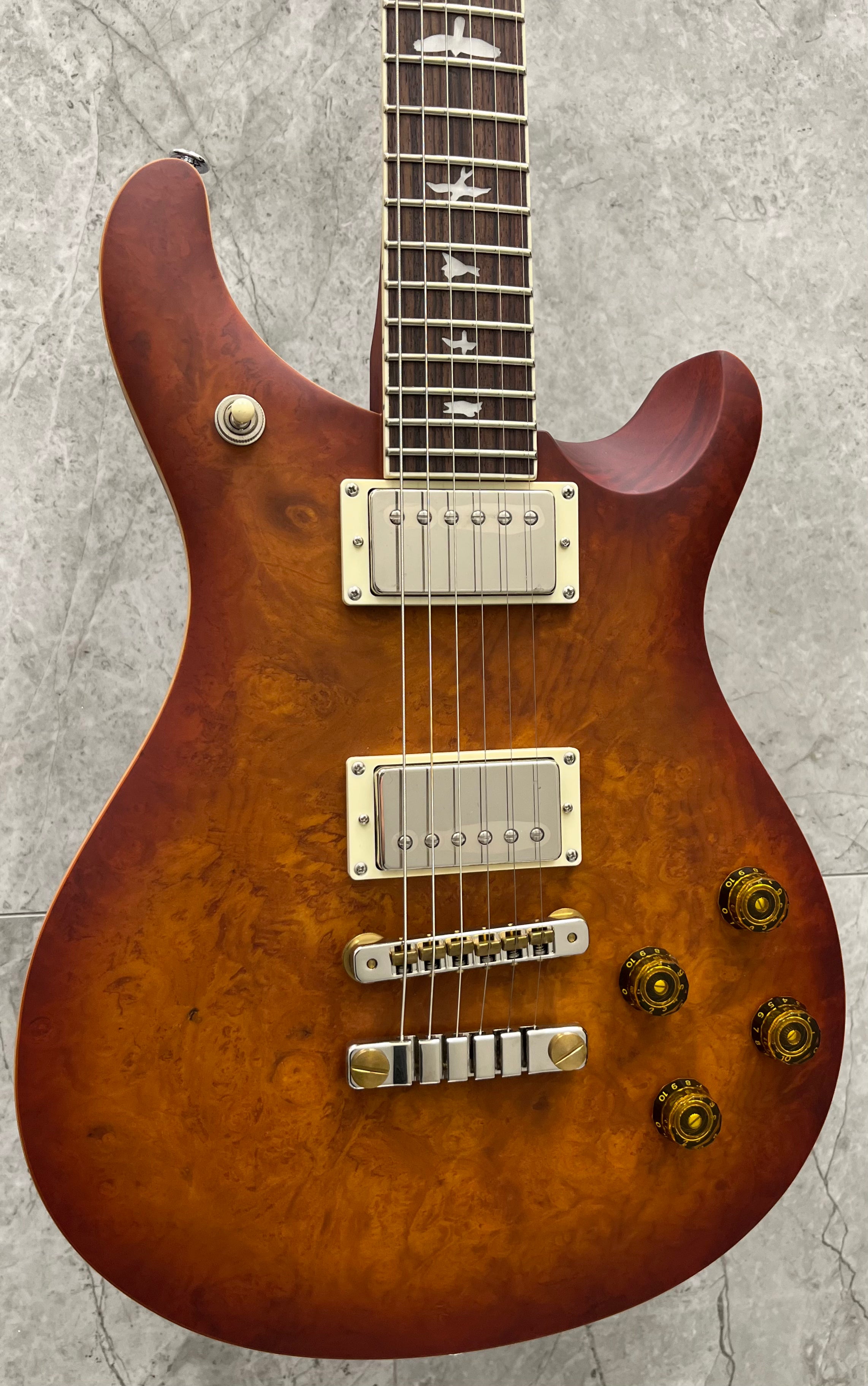 PRS Guitars Limited Edition SE McCarty 594 Laurel Burl Electric Guitar with Gigbag - Vintage Sunburst SERIAL NUMBER CTIG105822 - 7.0 LBS