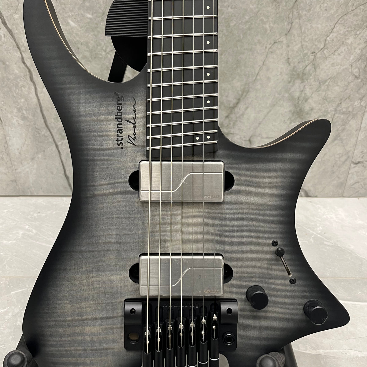 Strandberg Headless Boden Prog NX7 7 STRING Charcoal Black BD7TCT-21P-