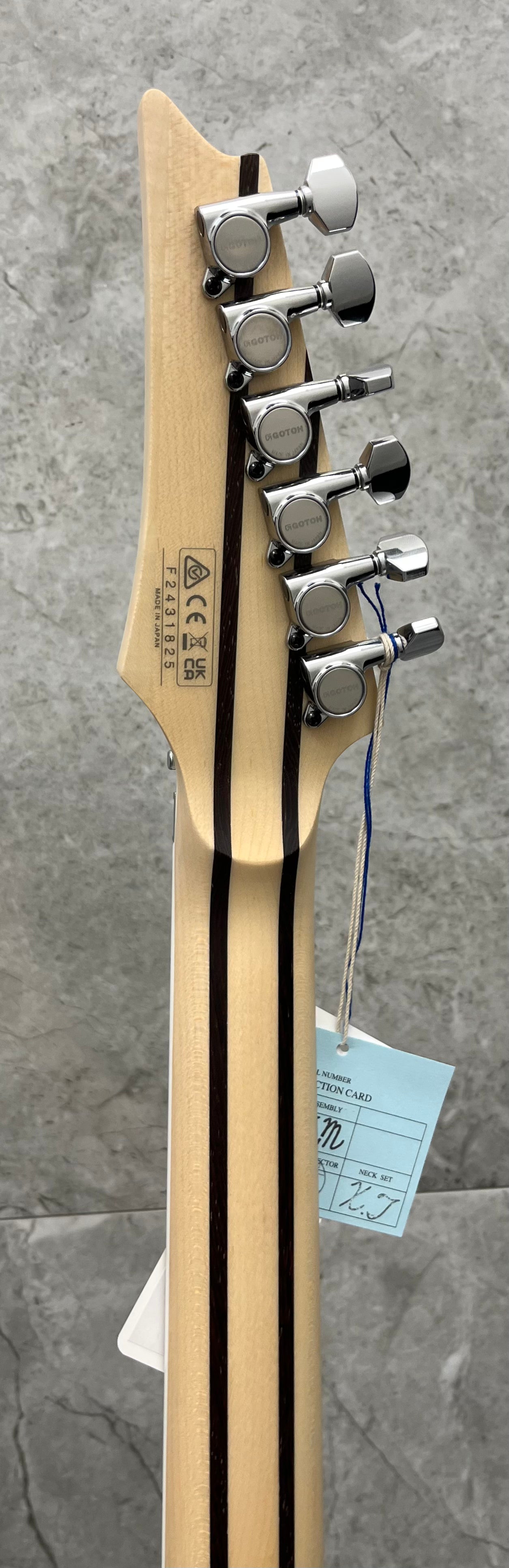Ibanez MADE IN JAPAN RG5440C Prestige Electric Guitar - Pearl White RG5440CPW SERIAL NUMBER F2431825 - 7.6 LBS