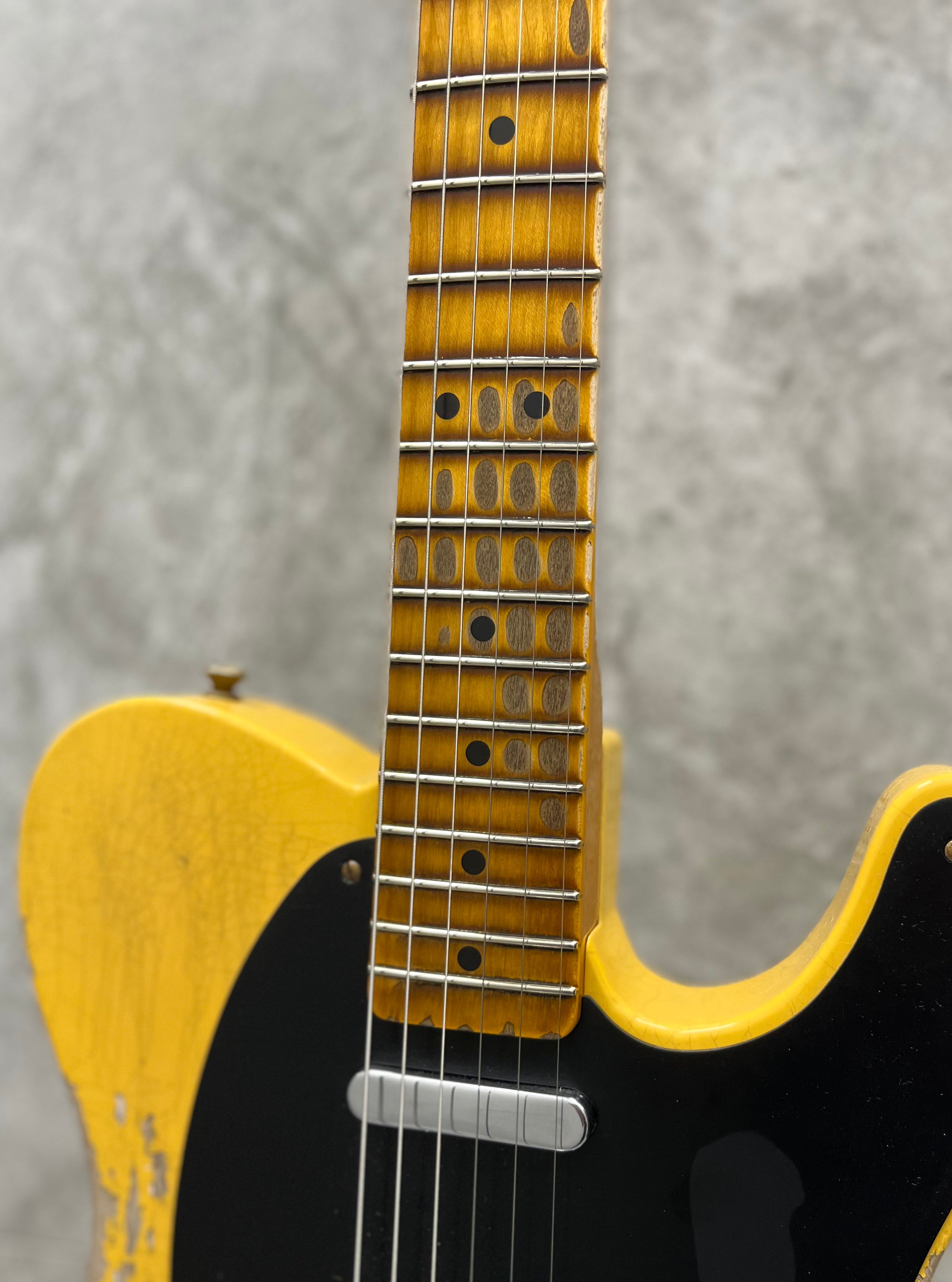 Fender Custom Shop 1951 Nocaster Heavy Relic 1-Piece Rift Sawn Maple Neck, Faded Aged Nocaster Blonde 9235700021 SERIAL NUMBER R142731 - 7.0 LBS