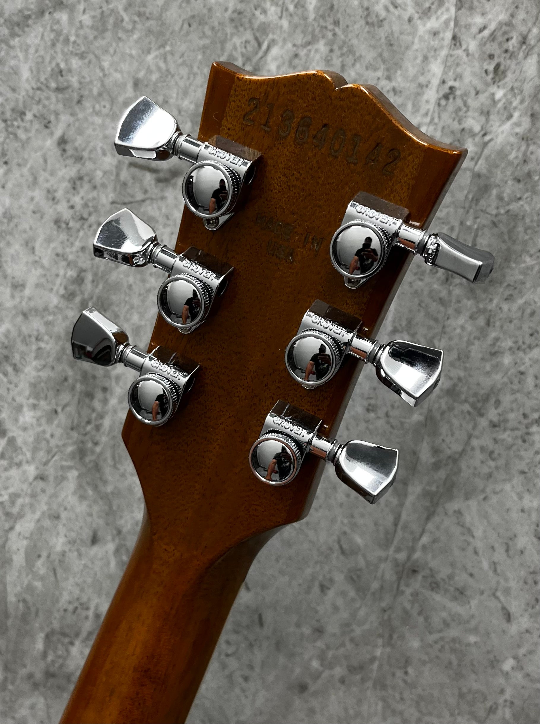 Gibson USA Les Paul Modern Figured - Seafoam Green LPM01SFCH SERIAL NUMBER 213640142 - 8 LBS 6 OZ