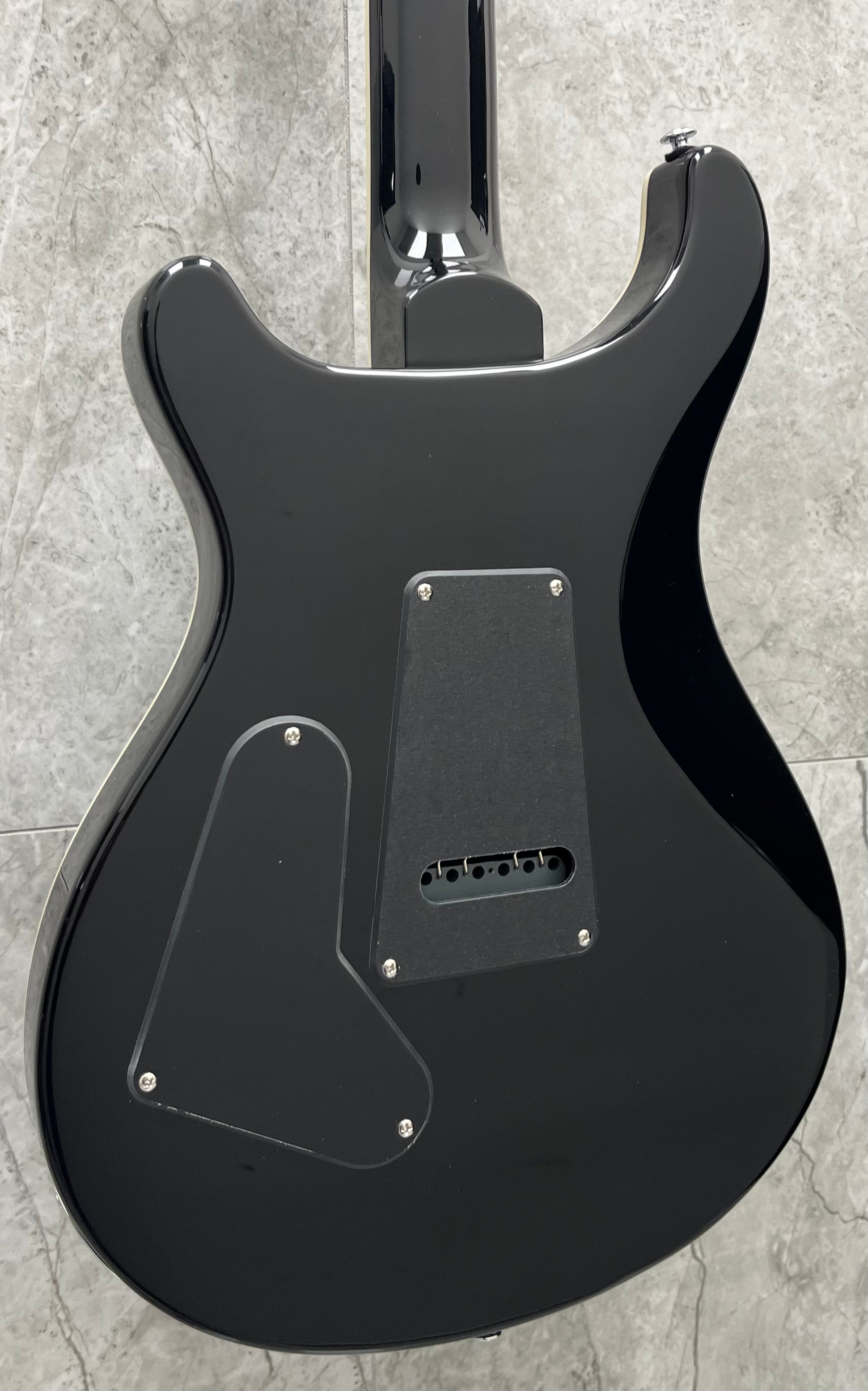 PRS Guitars SE Custom 24 Quilt Electric Guitar with Gig Bag - Teal Black 115978::TK SERIAL NUMBER CTIH061684 - 7 LBS 11 OZ