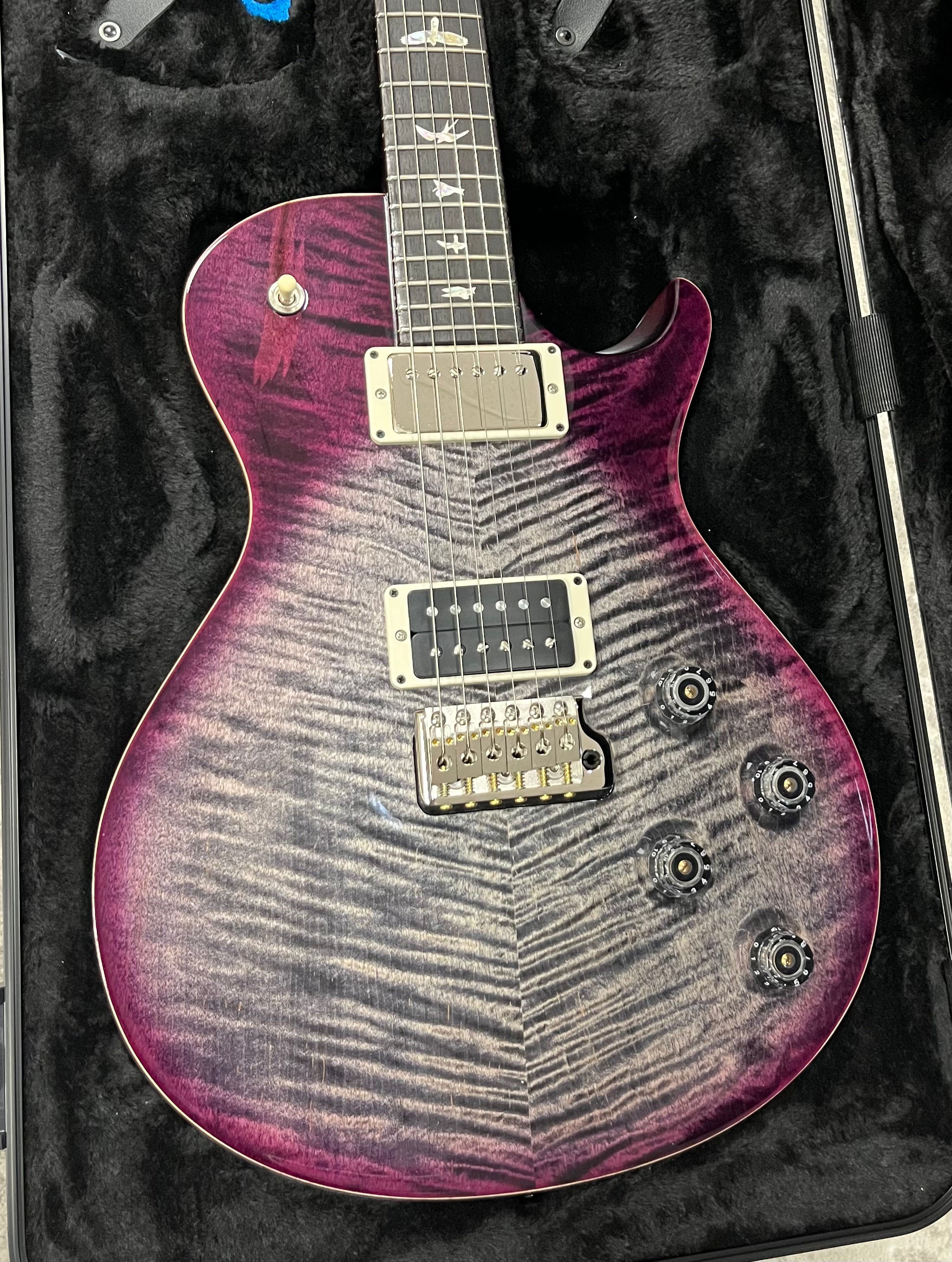 PRS USA Tremonti Signature Charcoal Purple Burst w/ Natural Binding 0416226 SERIAL NUMBER 250416226 - 8 LBS 6 OZ