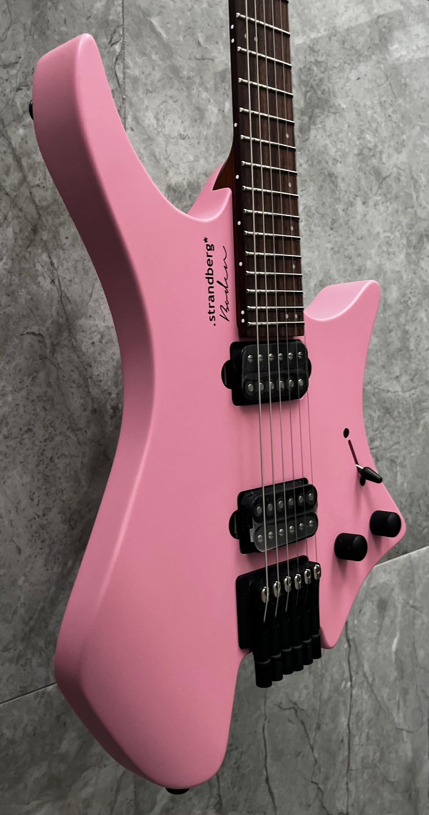 Strandberg Boden Essential 6 Electric Guitar Coral Pink BD6CT-24E-R-S-CPK SERIAL NUMBER C2511749 - 5 LBS 2 OZ