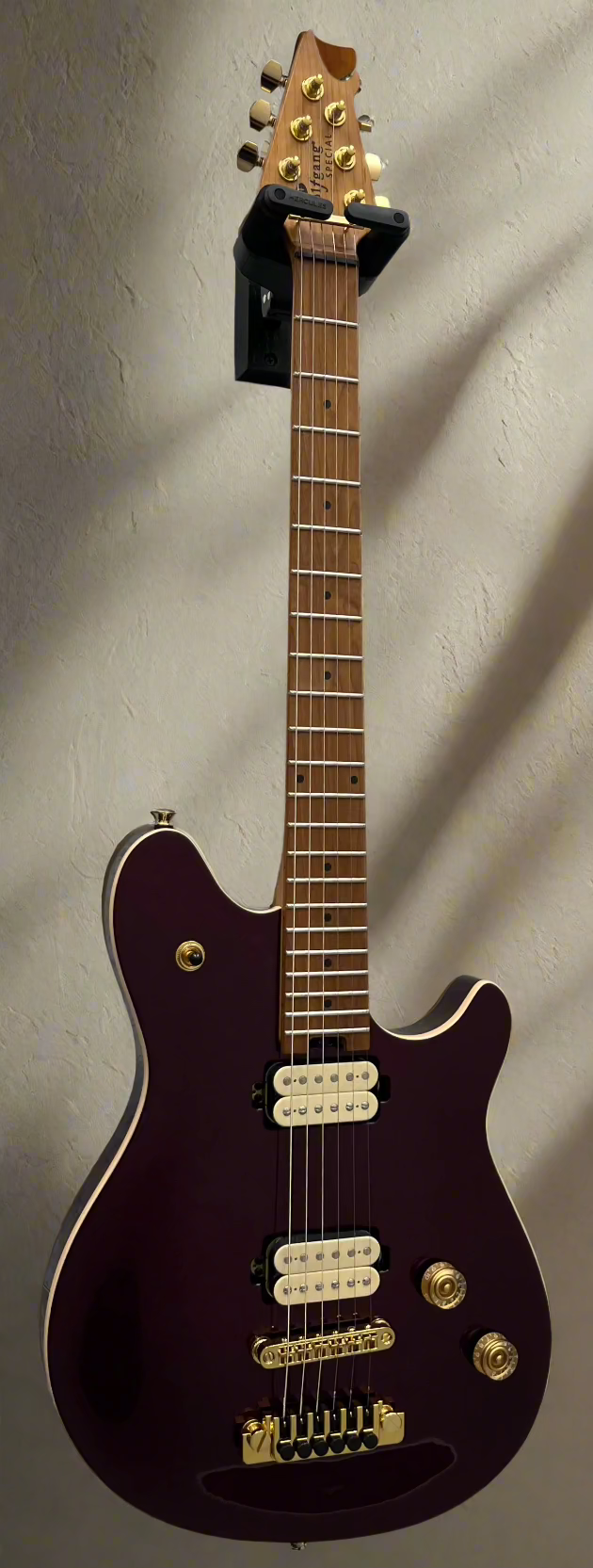 EVH Wolfgang Special TOM Baked Maple Fingerboard Oxblood 5107707539 SERIAL NUMBER WG243309M - 7.6 LBS