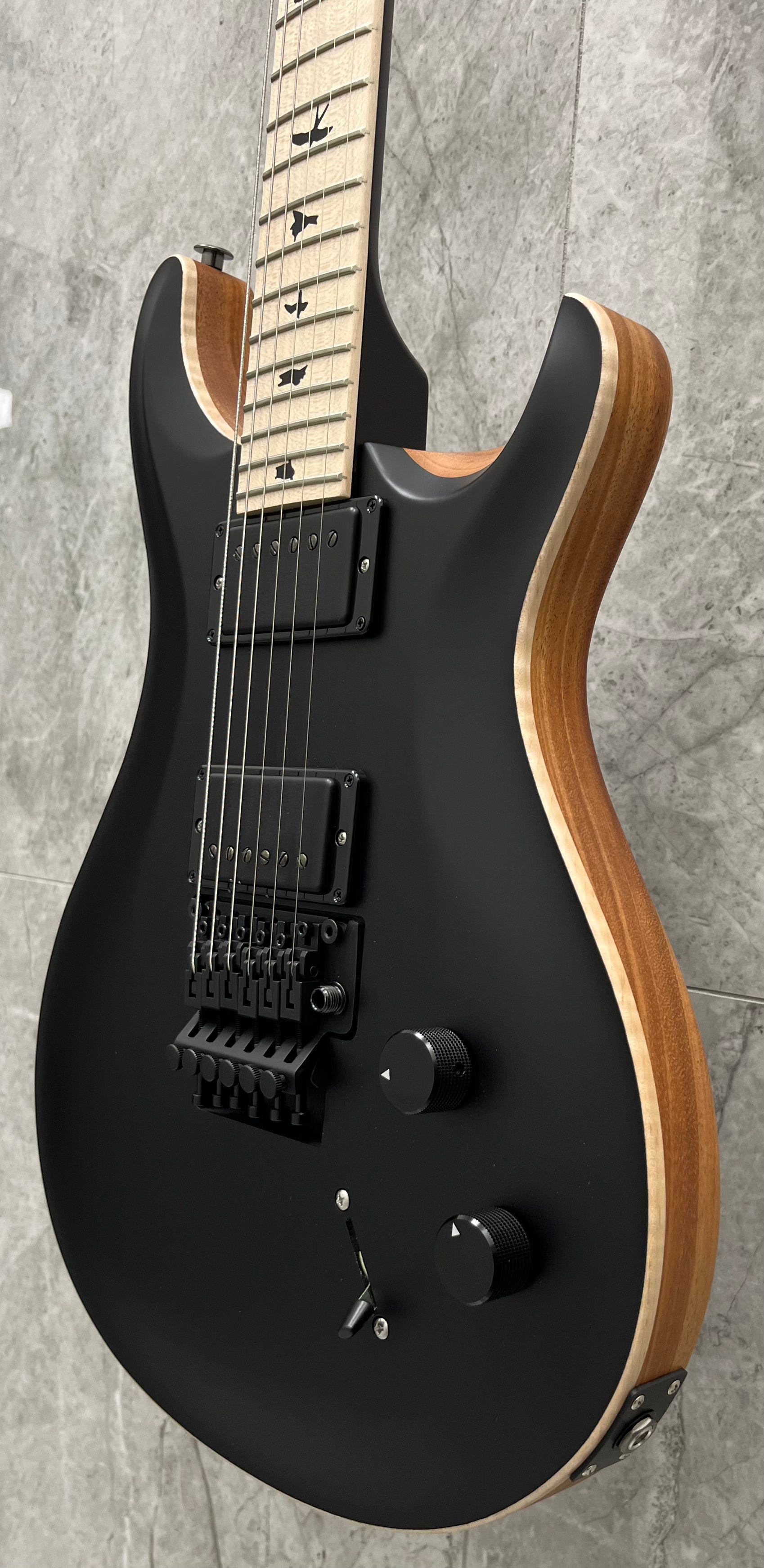 PRS Guitars USA DW CE 24 Dustie Waring Floyd Electric Guitar with Gigbag - Black Top 112797::ZV: SERIAL NUMBER 24 0400415 - 7.6 LBS