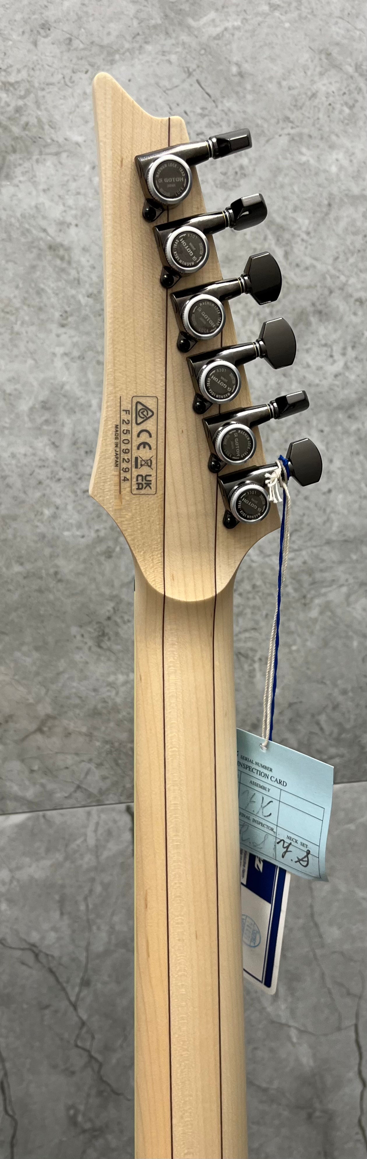 Ibanez MADE IN JAPAN RG652 AHMFX-NGB RG Prestige Fixed Bridge Ibanez MADE IN JAPAN RG652 AHMFX-NGB RG Prestige Fixed Bridge
