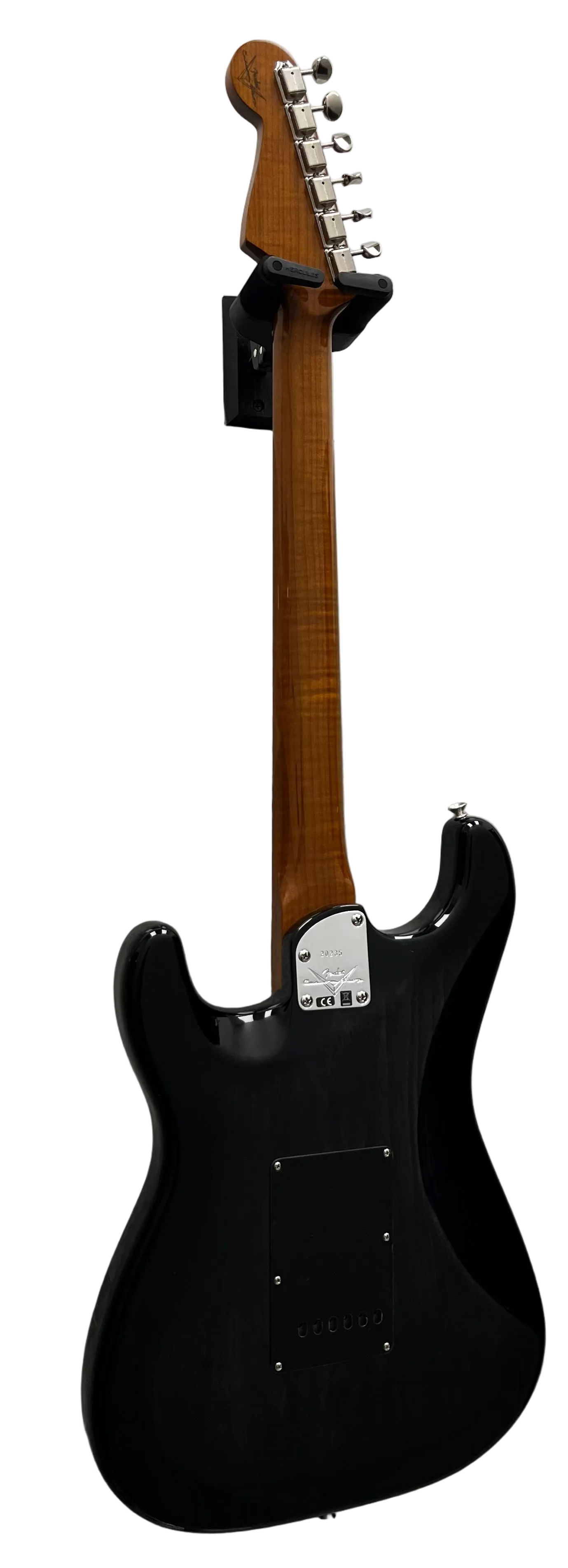 Fender USA Custom Shop American Custom Stratocaster NOS - Transparent Ebony 9235700261 SERIAL NUMBER 20235 - 7 LBS 9 OZ