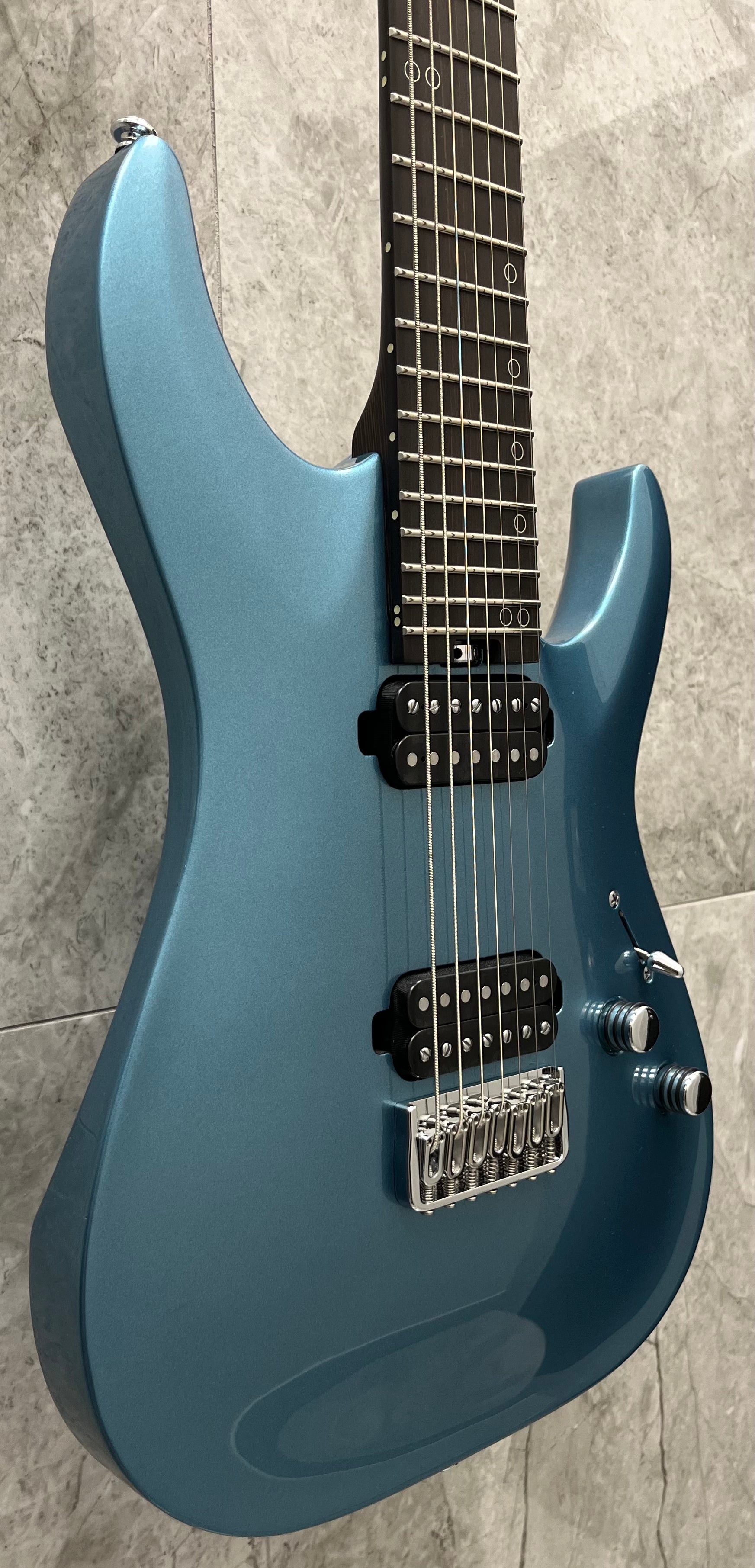 Schecter Aaron Marshall AM-7 Cobalt Slate 7 String 2941-SHC