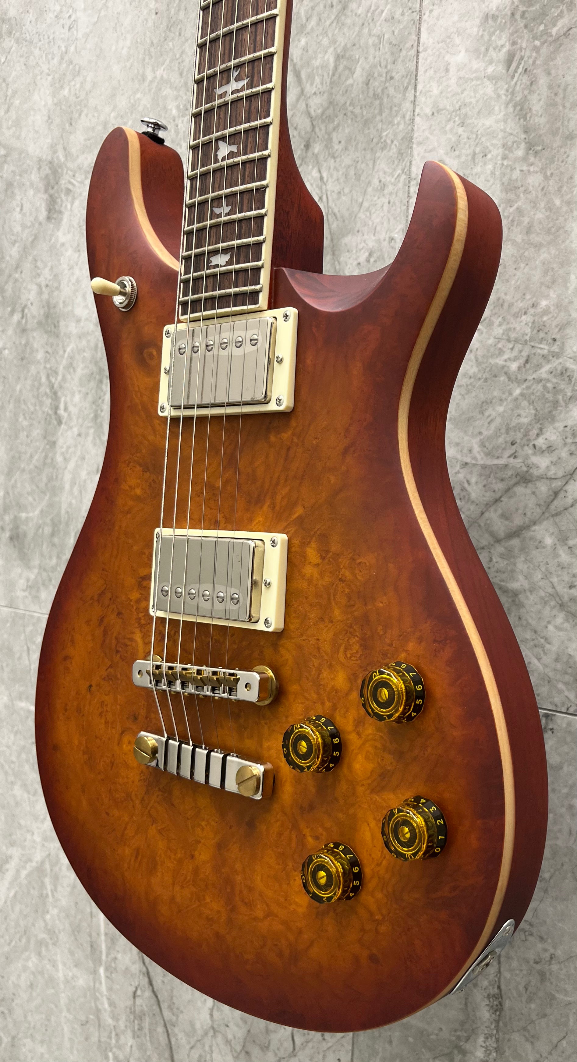 PRS Guitars Limited Edition SE McCarty 594 Laurel Burl Electric Guitar with Gigbag - Vintage Sunburst SERIAL NUMBER CTIG105822 - 7.0 LBS