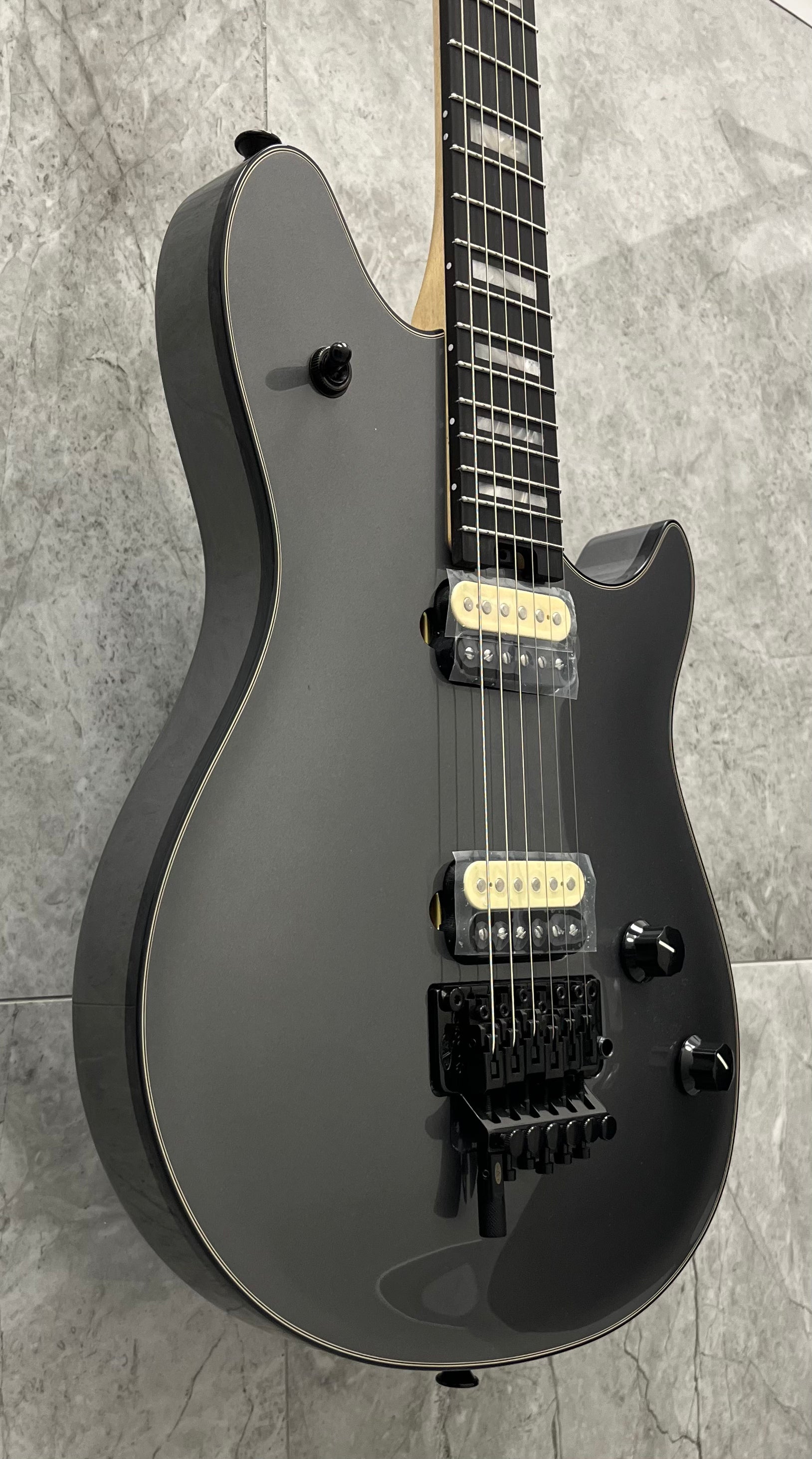 EVH Wolfgang USA Ebony Fingerboard Gloss Silver 5107920821 SERIAL NUMBER WG17502A - 8.0 LBS