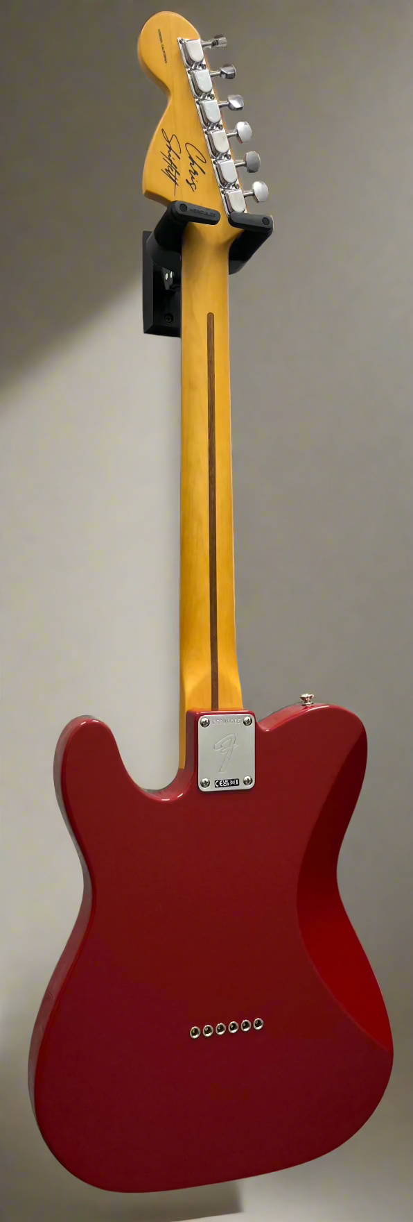 Fender USA Chris Shiflett Cleaver Telecaster Deluxe, Rosewood Fingerboard, Dakota Red 0117450754 SERIAL NUMBER CS240666 - 8.2 LBS