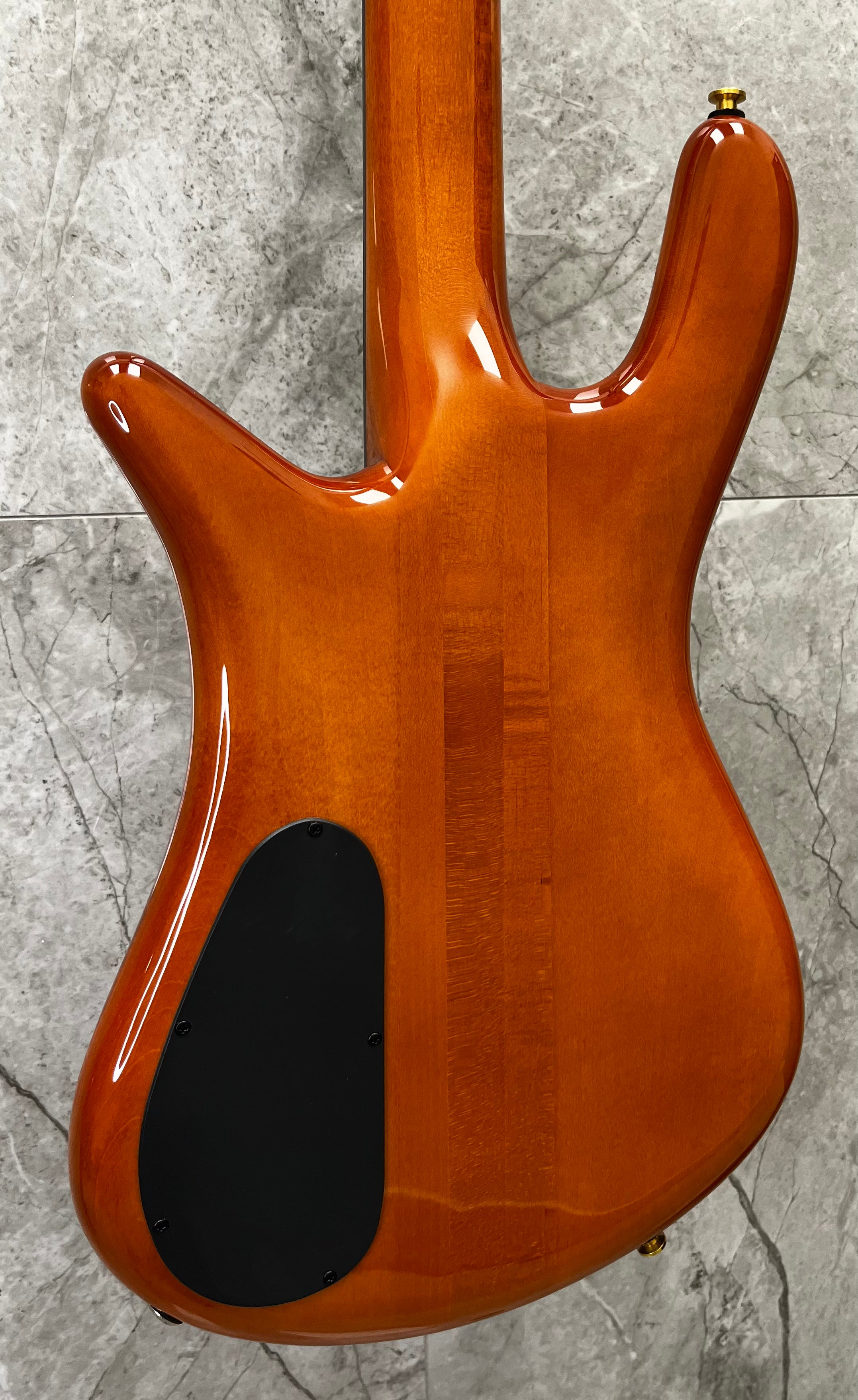 Spector Bass Doug Wimbish Euro 4 Signature Bass Guitar - Amber Stain Gloss EURO4DWAMB SERIAL NUMBER NB24338 - 8 LBS 10 OZ