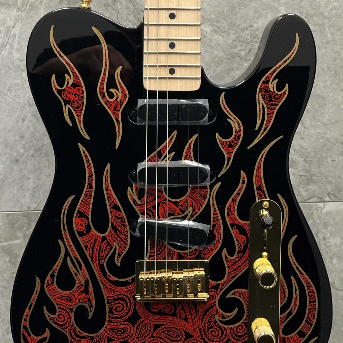 Fender USA James Burton Telecaster, Maple Fingerboard, Red