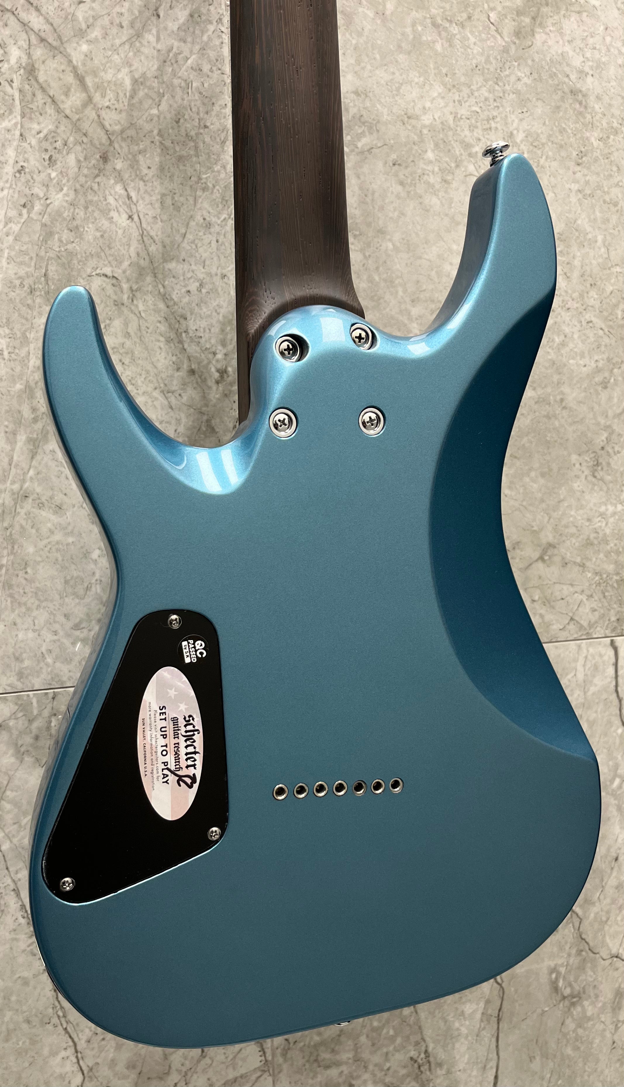 Schecter Aaron Marshall AM-7 Cobalt Slate 7 String 2941-SHC