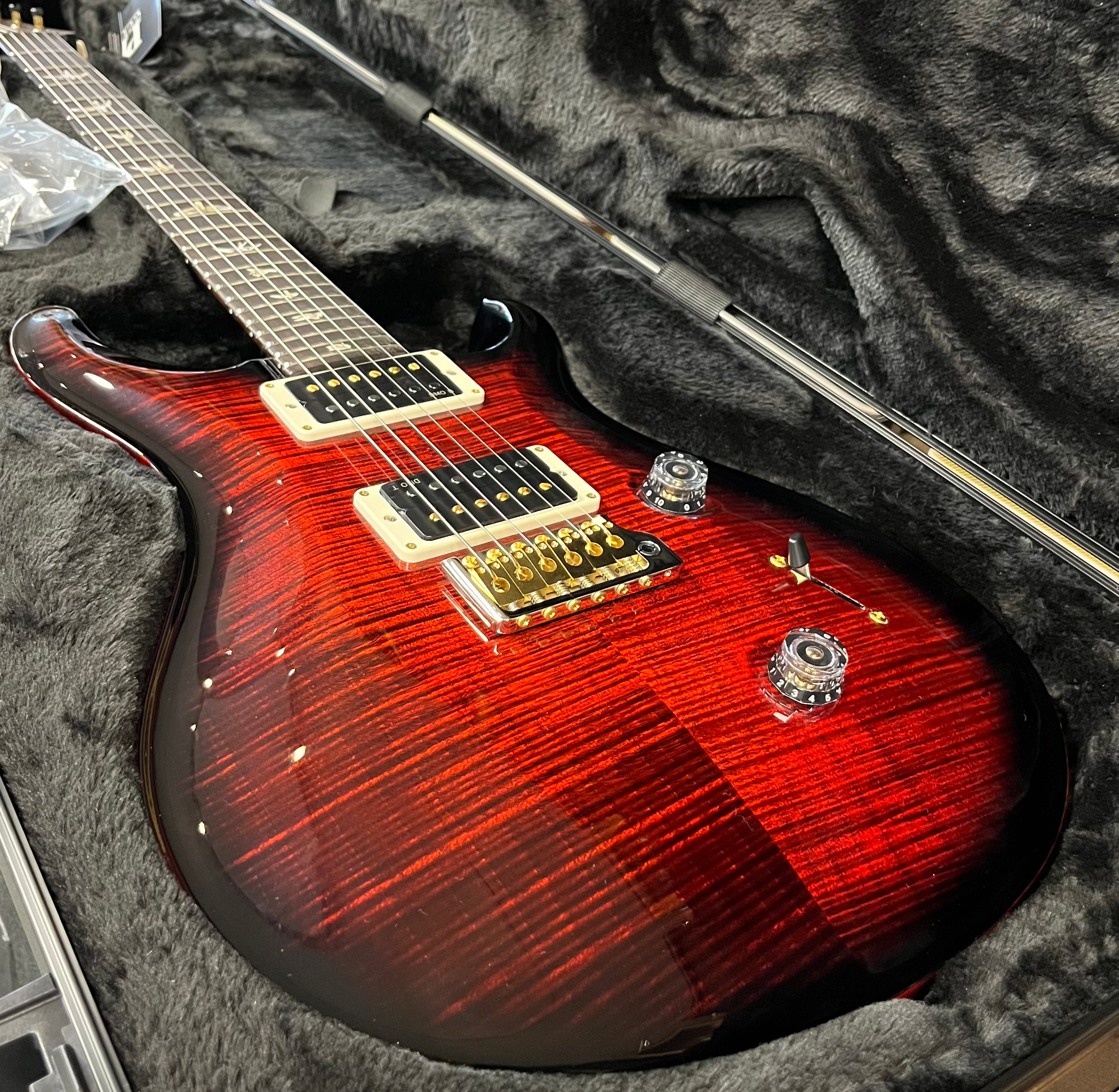 PRS USA Custom 24 - 10 Top Electric Guitar 72 - Fire Smokeburst 112787::72: SERIAL NUMBER 24 0394335 - 7.4 LBS