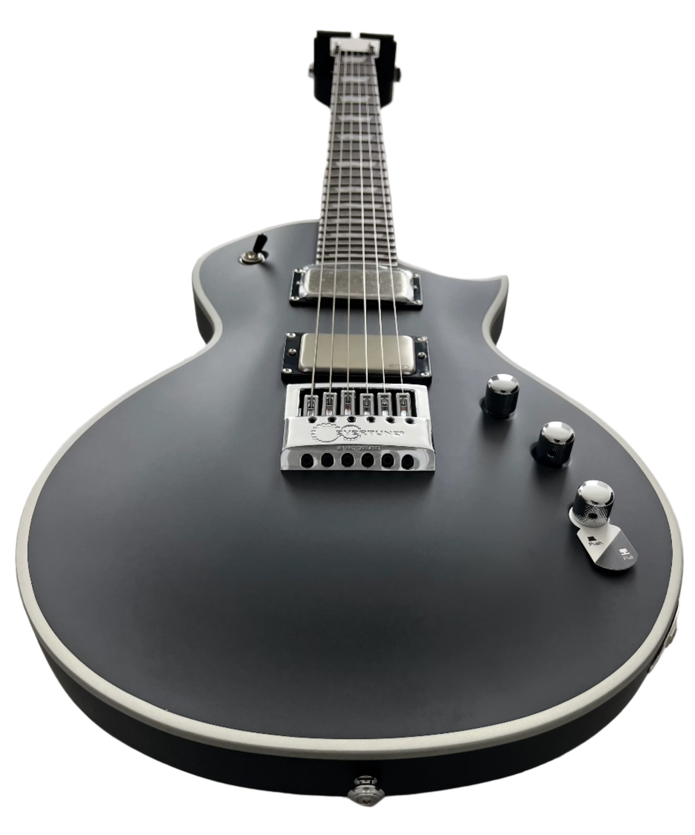 ESP LTD EC-1000 EVERTUNE BB BLACK SATIN LEC1000ETBBBLKS EC1000 SERIAL NUMBER W23041171 - 8.8 LBS